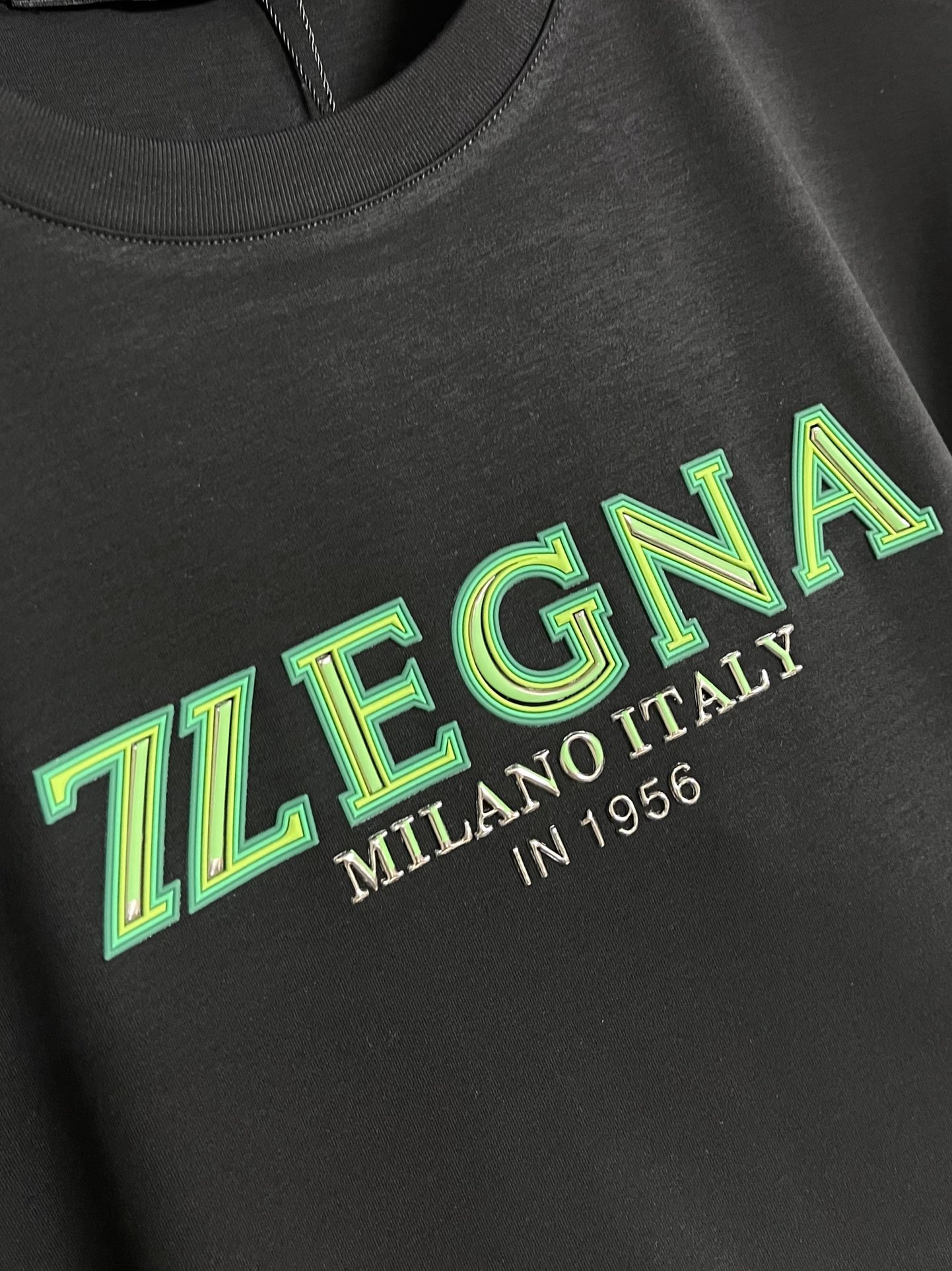 Zegna 2025SS Men's Crew Neck Short Sleeve T-Shirt, Custom Xinjiang Cotton 6 i1751638706 1678 6