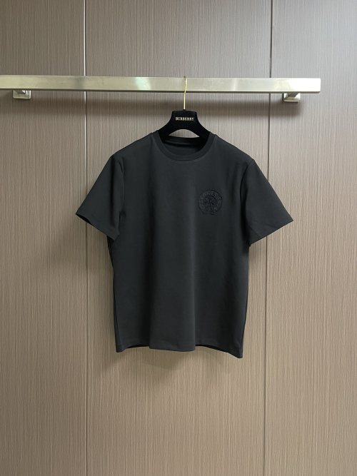 Chrome Hearts Men's 2025FW Chain Stitch Embroidered Crew Neck T-Shirt 1 Chrome Hearts Men's 2025FW Chain Stitch Embroidered Crew Neck T-Shirt