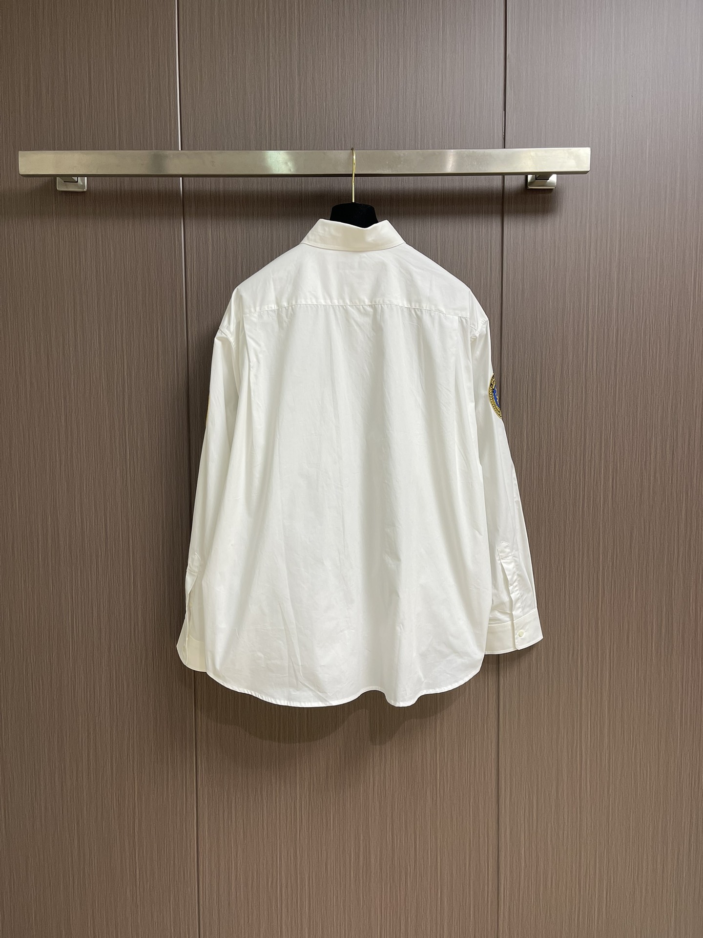 Balenciaga Lamborghini Embroidered Button-Down Shirt - Cotton, Long Sleeve 3 i1751733594 5075 3