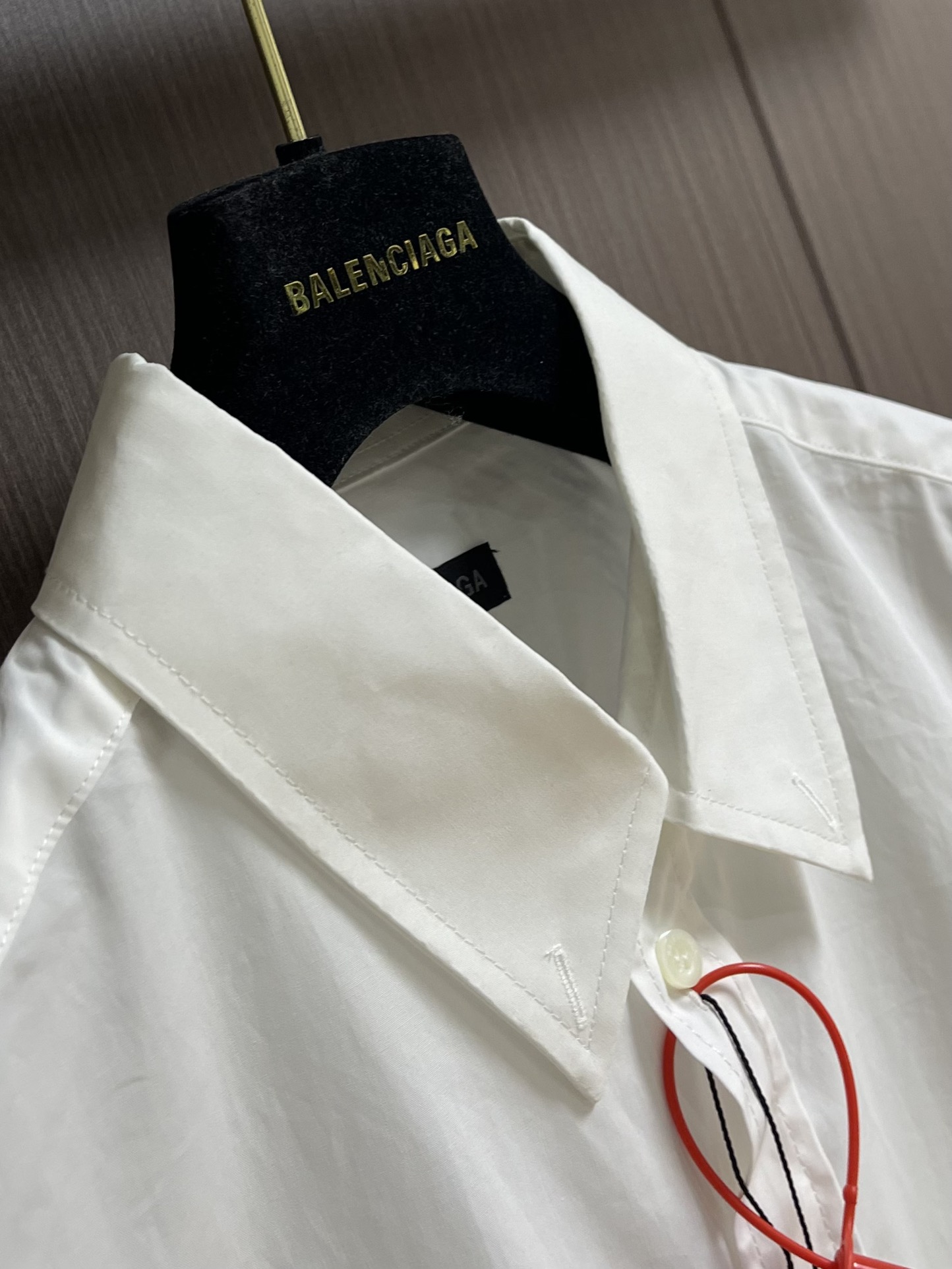 Balenciaga Lamborghini Embroidered Button-Down Shirt - Cotton, Long Sleeve 4 i1751733594 8751 1