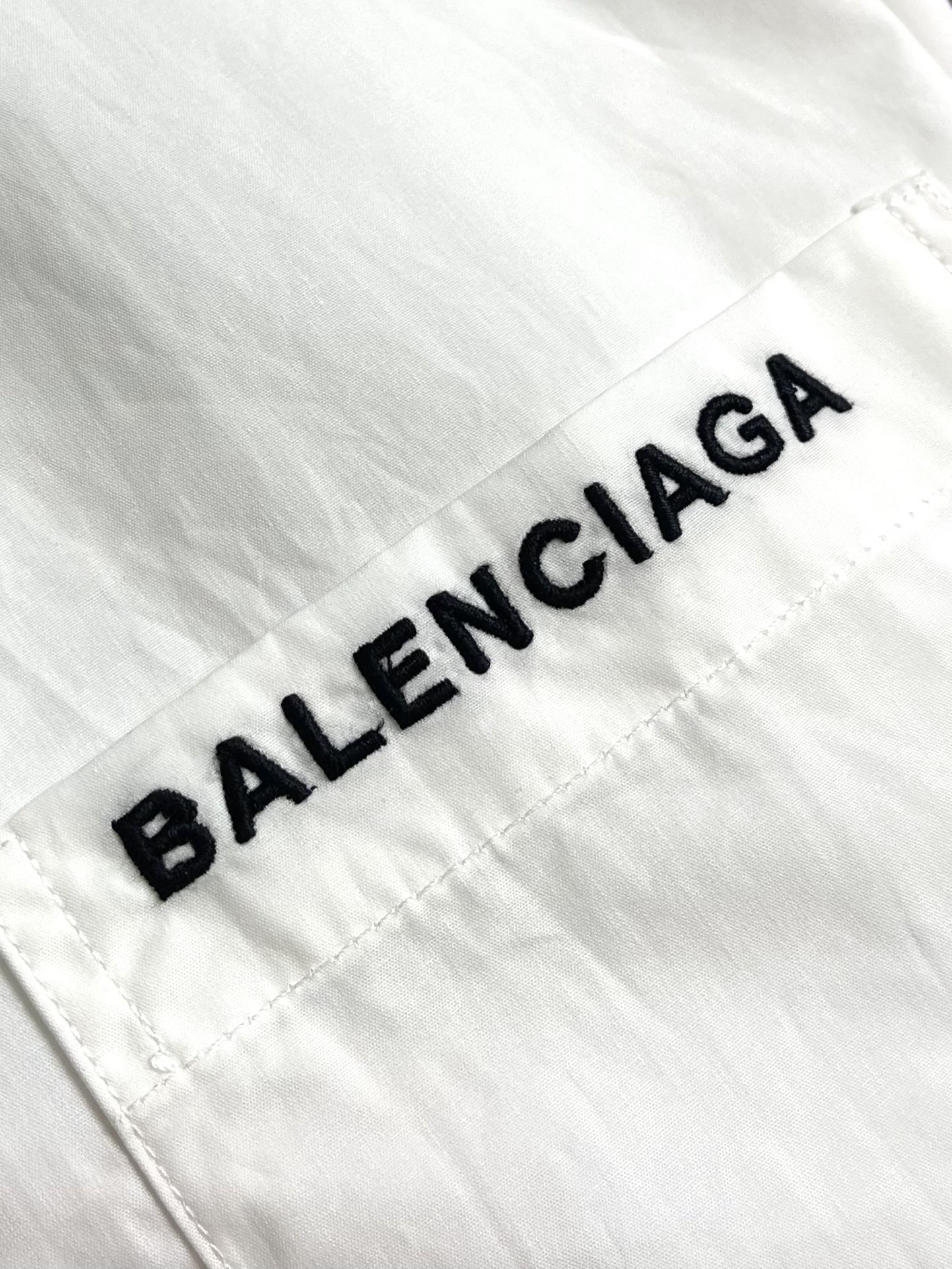 Balenciaga Lamborghini Embroidered Button-Down Shirt - Cotton, Long Sleeve 6 i1751733595 7644 7
