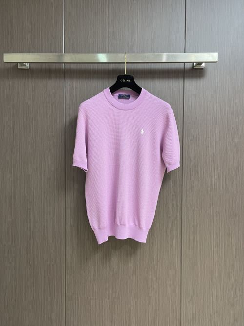 Polo Ralph Lauren Men's Classic Fit Knitted Short Sleeve T-Shirt 1 Polo Ralph Lauren Men's Classic Fit Knitted Short Sleeve T-Shirt