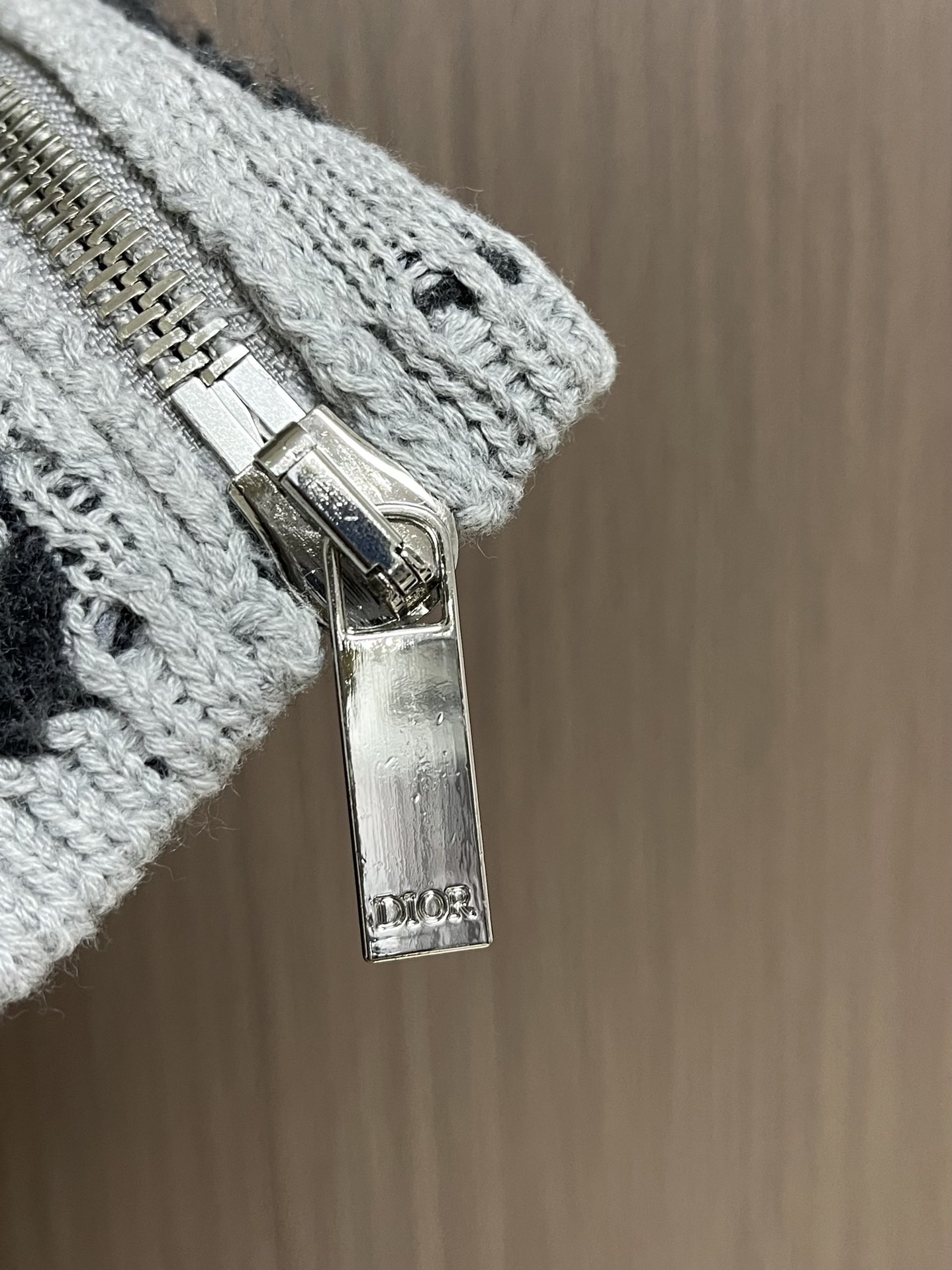 Dior Oblique Jacquard Wool Blend Sweater with Sleeve Zippers 9 i1751734066 3717 7