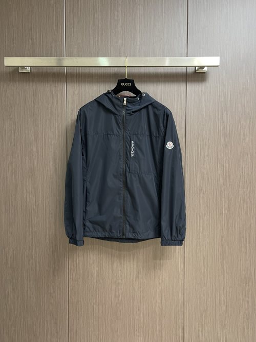 Moncler 2025SS Lightweight Hooded Jacket, Windproof and Breathable 1 Moncler 2025SS Lightweight Hooded Jacket, Windproof and Breathable