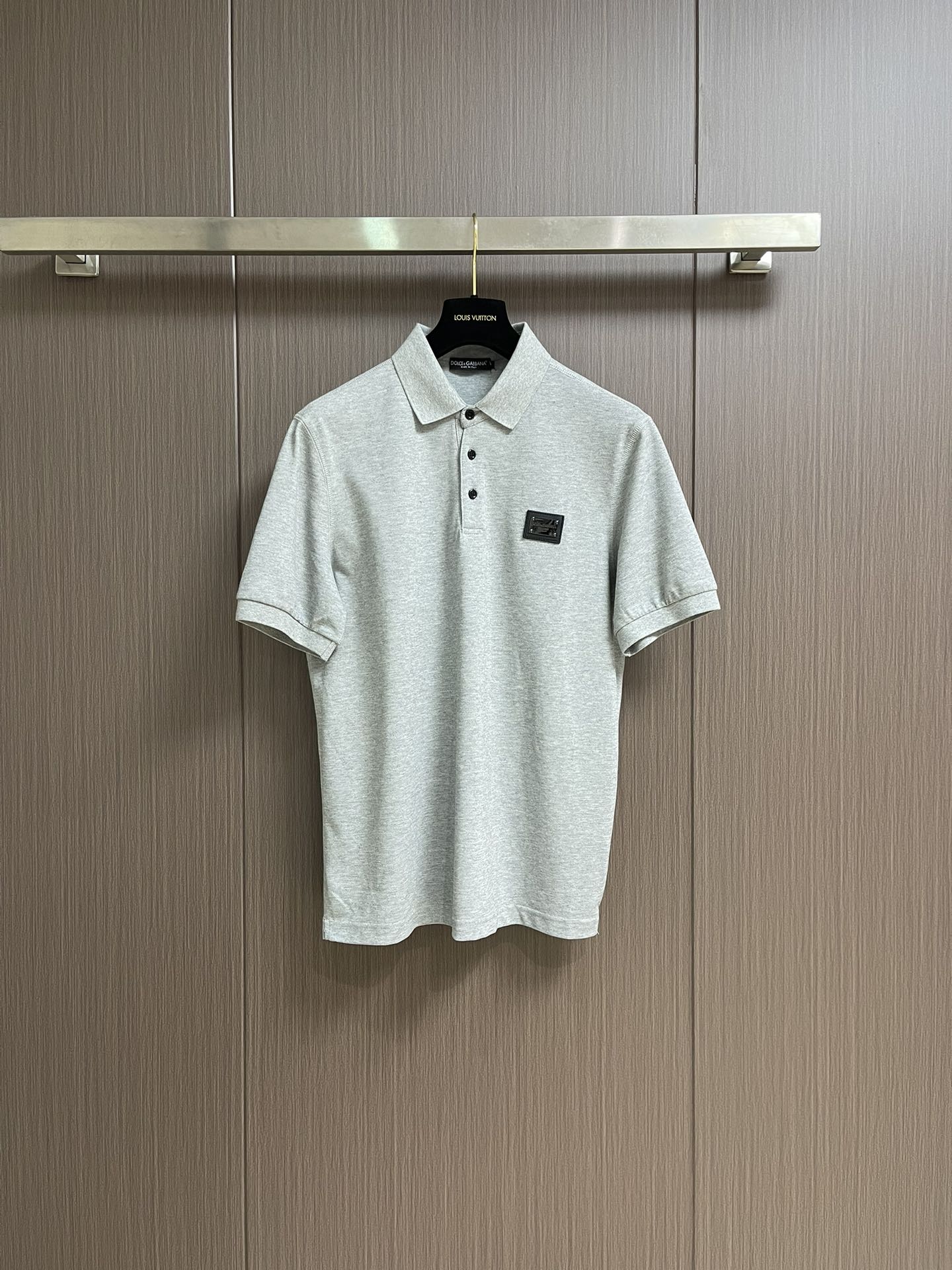 Dolce & Gabbana Men's 2025SS Polo Shirt with DG Logo - Comfortable Fit