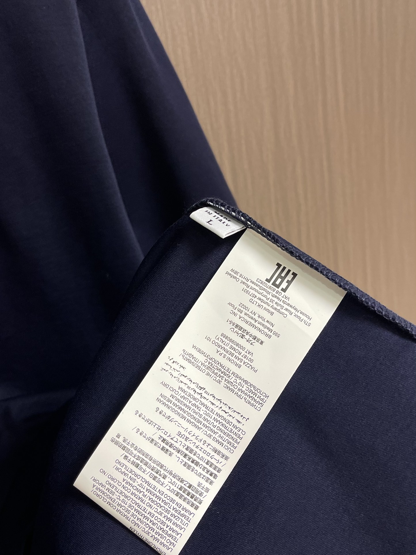 Brioni 2025SS Men’s Short Sleeve T-Shirt: Comfortable, Stylish, and Versatile - 图片 9