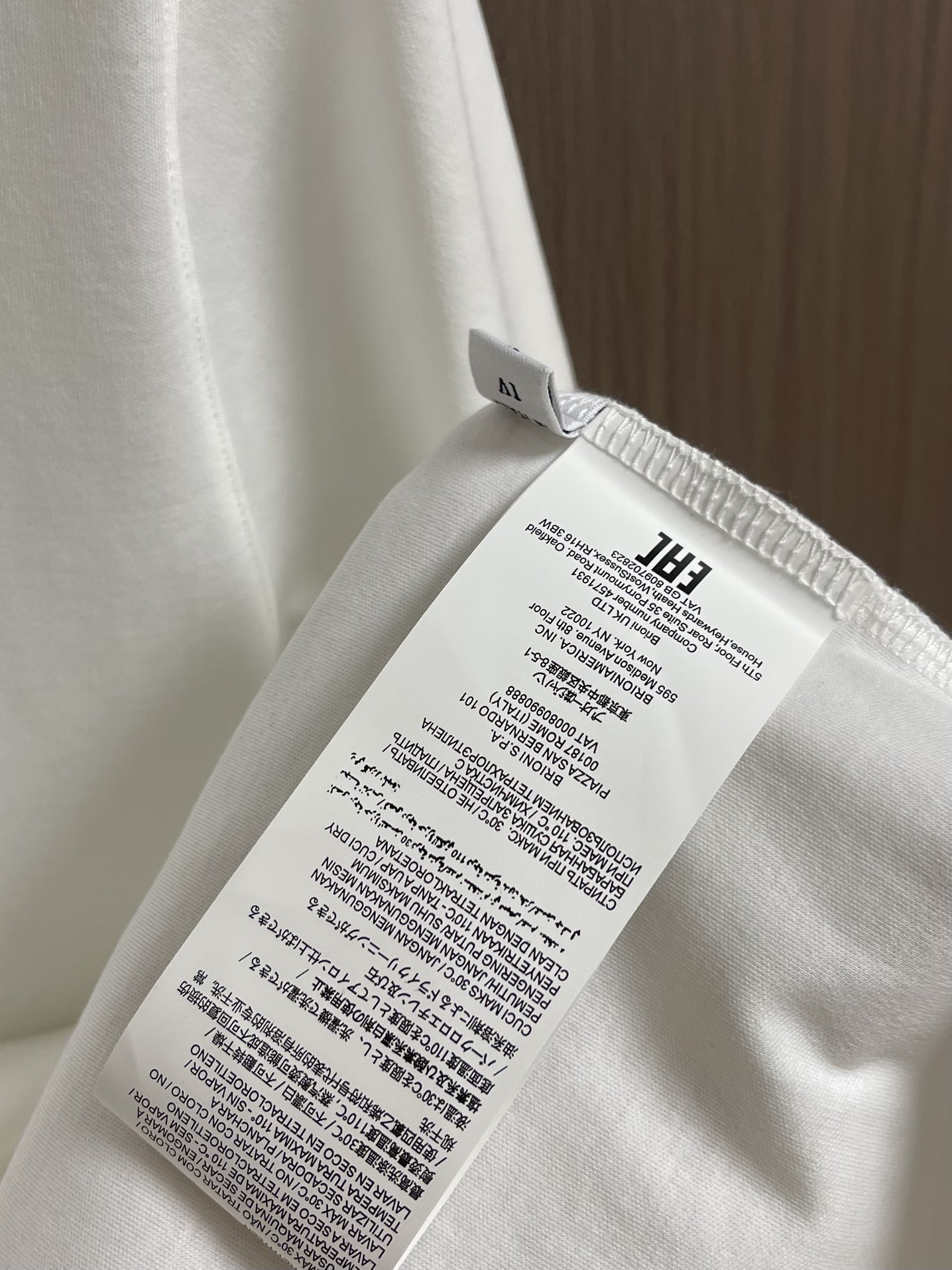 Brioni 2025SS Men’s Short Sleeve T-Shirt: Comfortable, Stylish, and Versatile - 图片 9