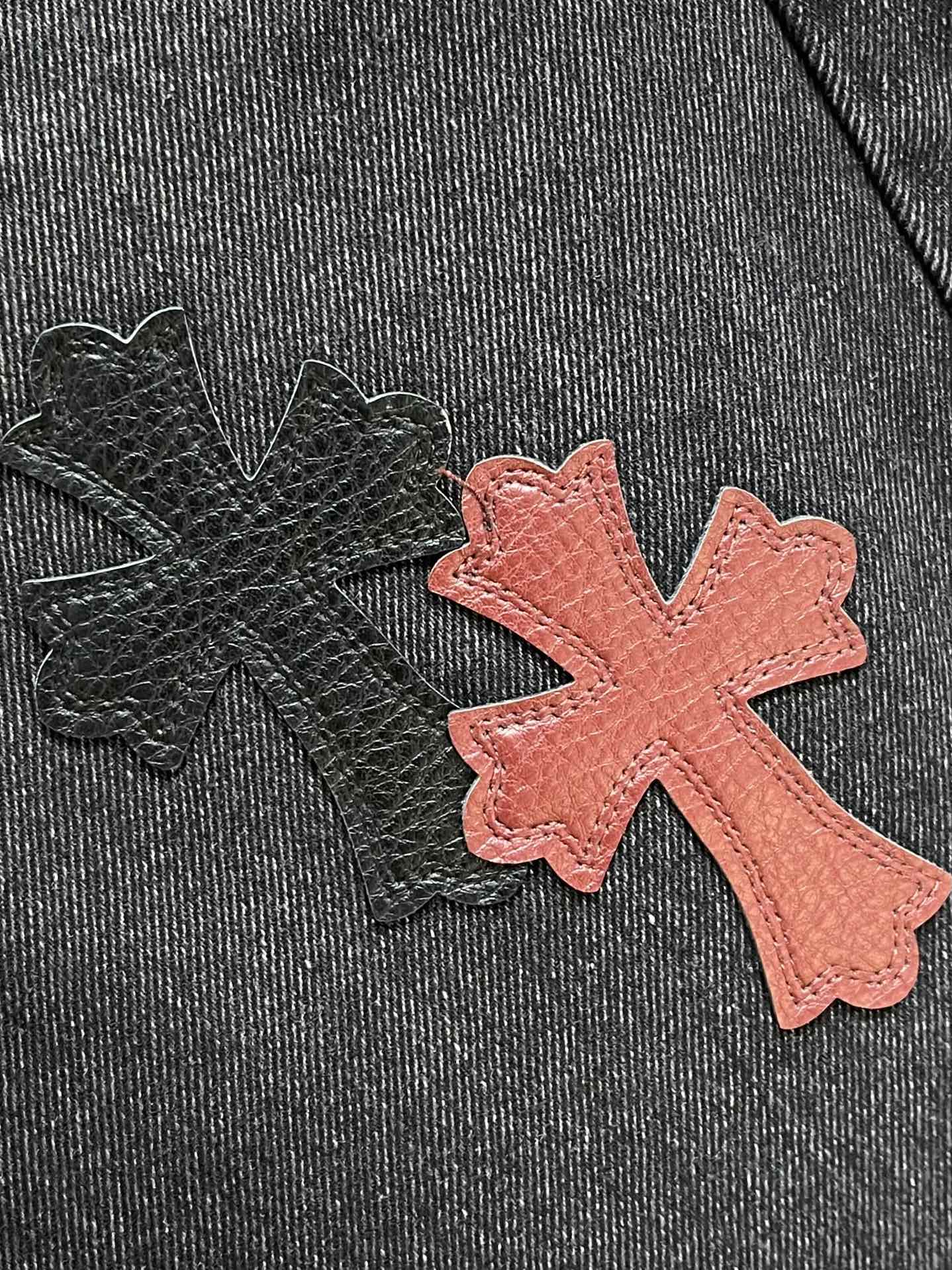 Chrome Hearts CHCroxine City Limits Jeans: Vintage Levis 501, 505, 517 Remake with Sheepskin and 925 Silver Details - 图片 5