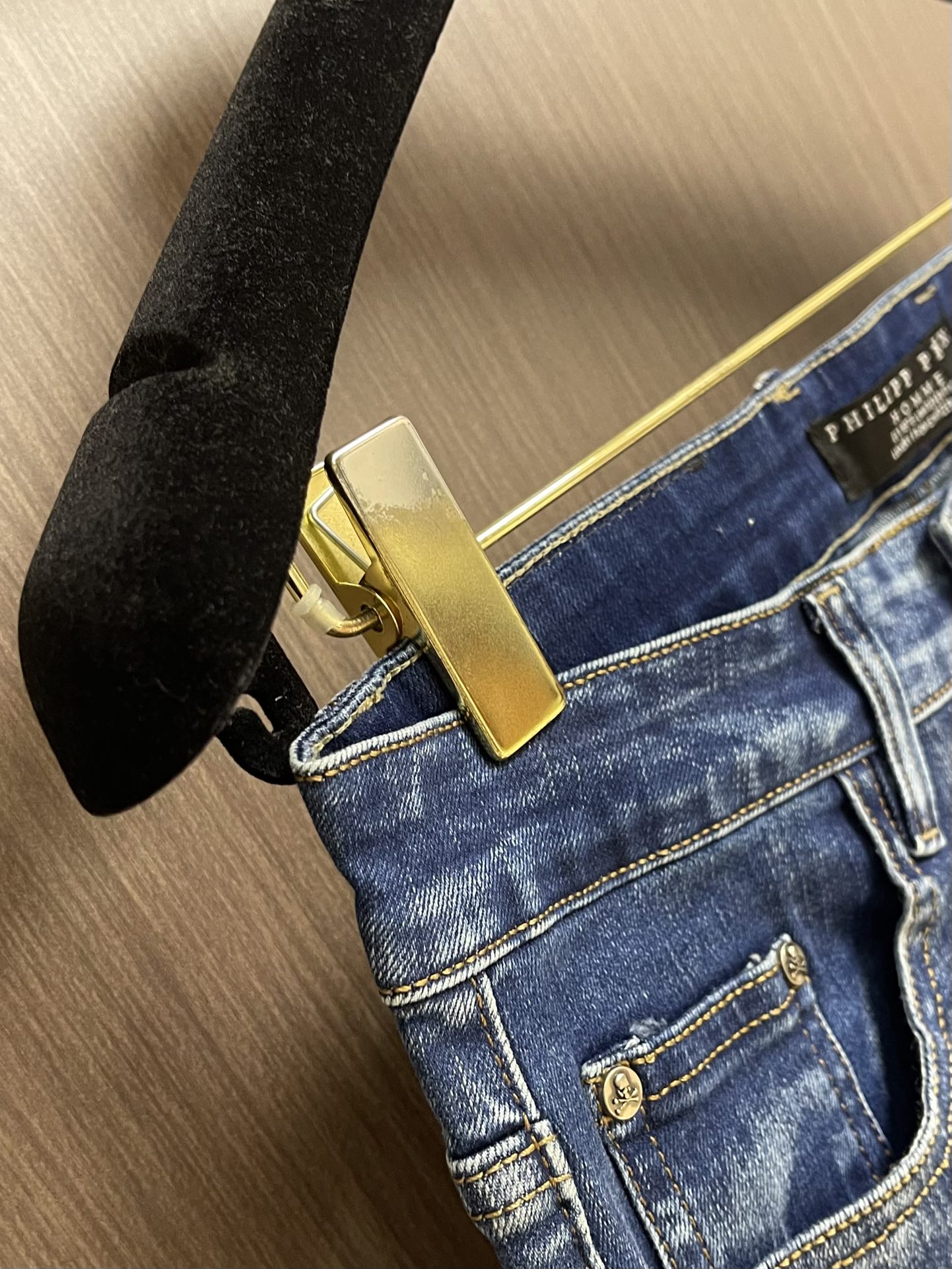 “Philipp Plein 2025SS Summer Jeans: Crafted with 100% Pure Cotton for Superior Quality” - 图片 6