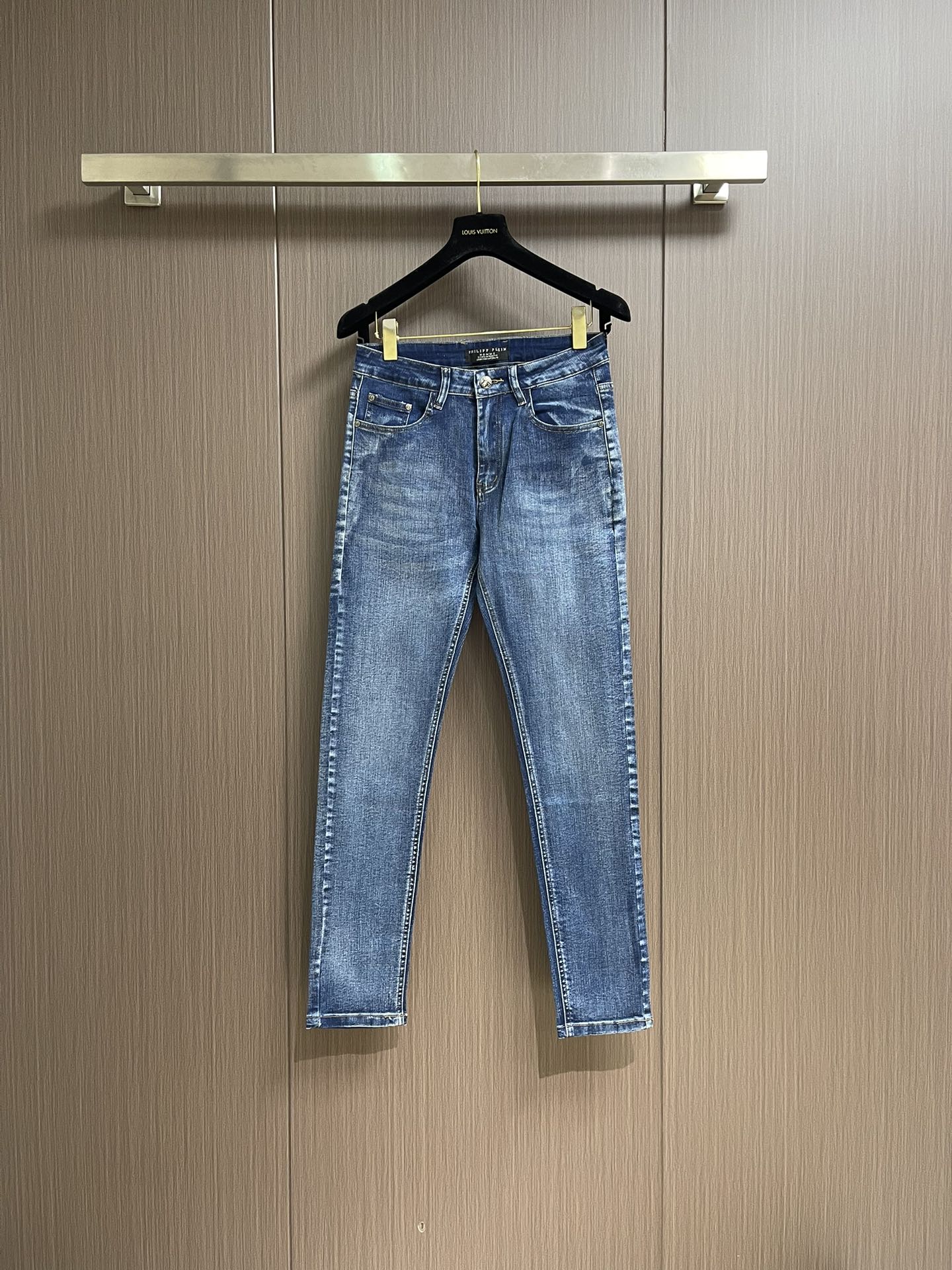 “Philipp Plein 2025SS Summer Jeans: Crafted with 100% Pure Cotton for Superior Quality”