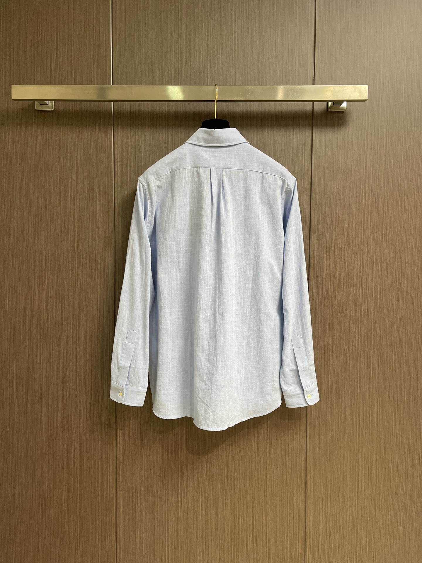 Rah Lauren Embroidered Long-Sleeved Shirt: Premium Quality, Lasting Beauty, Sizes S-XL. - 图片 2