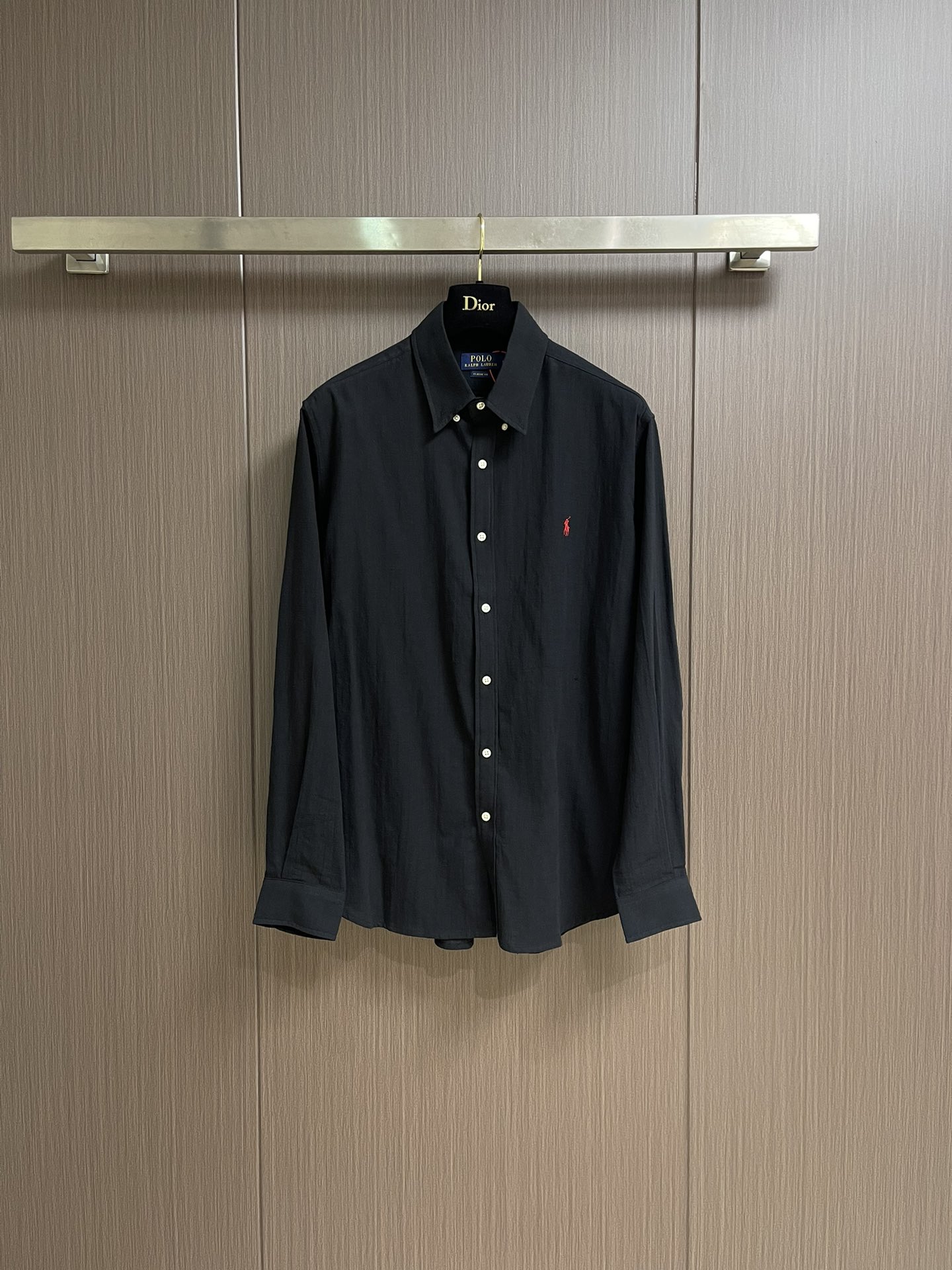 RL Ralph Lauren Long-Sleeved Shirt with Embroidered Pony Logo – Quality and Style. - 图片 1
