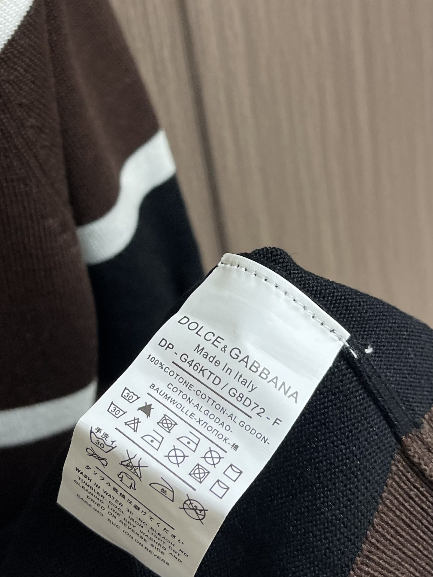💰675 DOLCE & GABBANA 2025s new knitting dress polo DG letter embroidery fabric perfected with imported machine 14 needles - 图片 9