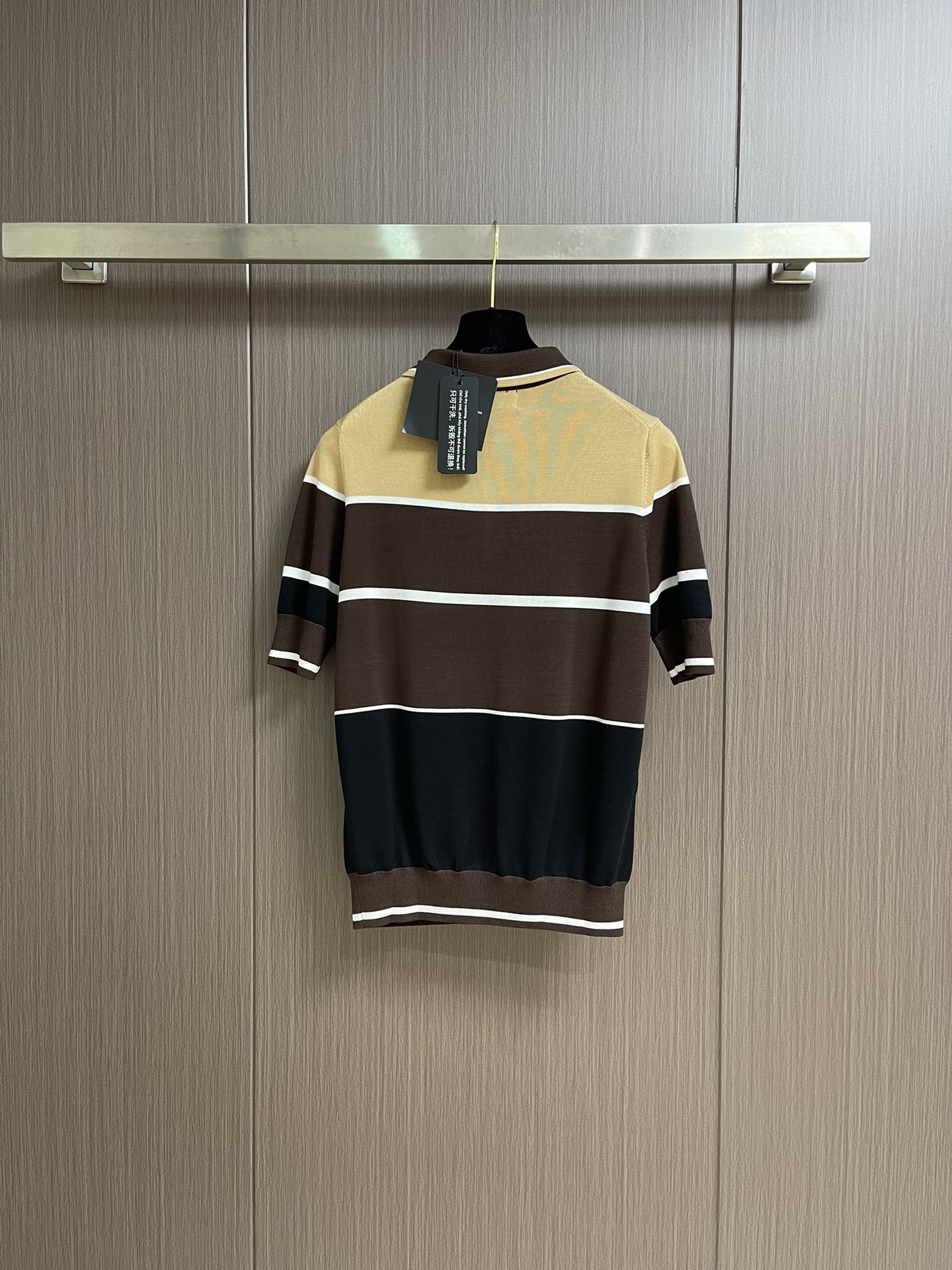 💰675 DOLCE & GABBANA 2025s new knitting dress polo DG letter embroidery fabric perfected with imported machine 14 needles - 图片 2