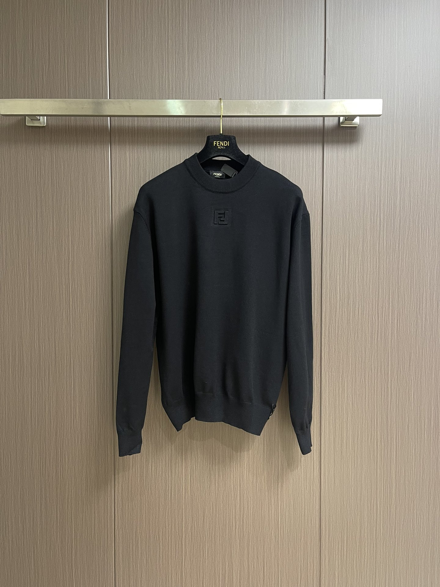 Fendi Double F Knitting Shirt with 160-Degree Front Chest Crushing in 1:1 Quantitative Size – S-XL Range