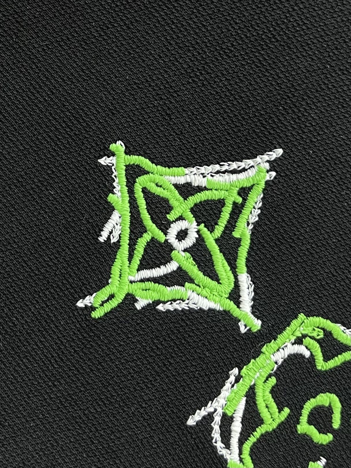 “High-Quality Heavy Cotton Embroidery Shorts with Imported Embroidery Machines | Stylish Design for Perfect Fit” - 图片 9