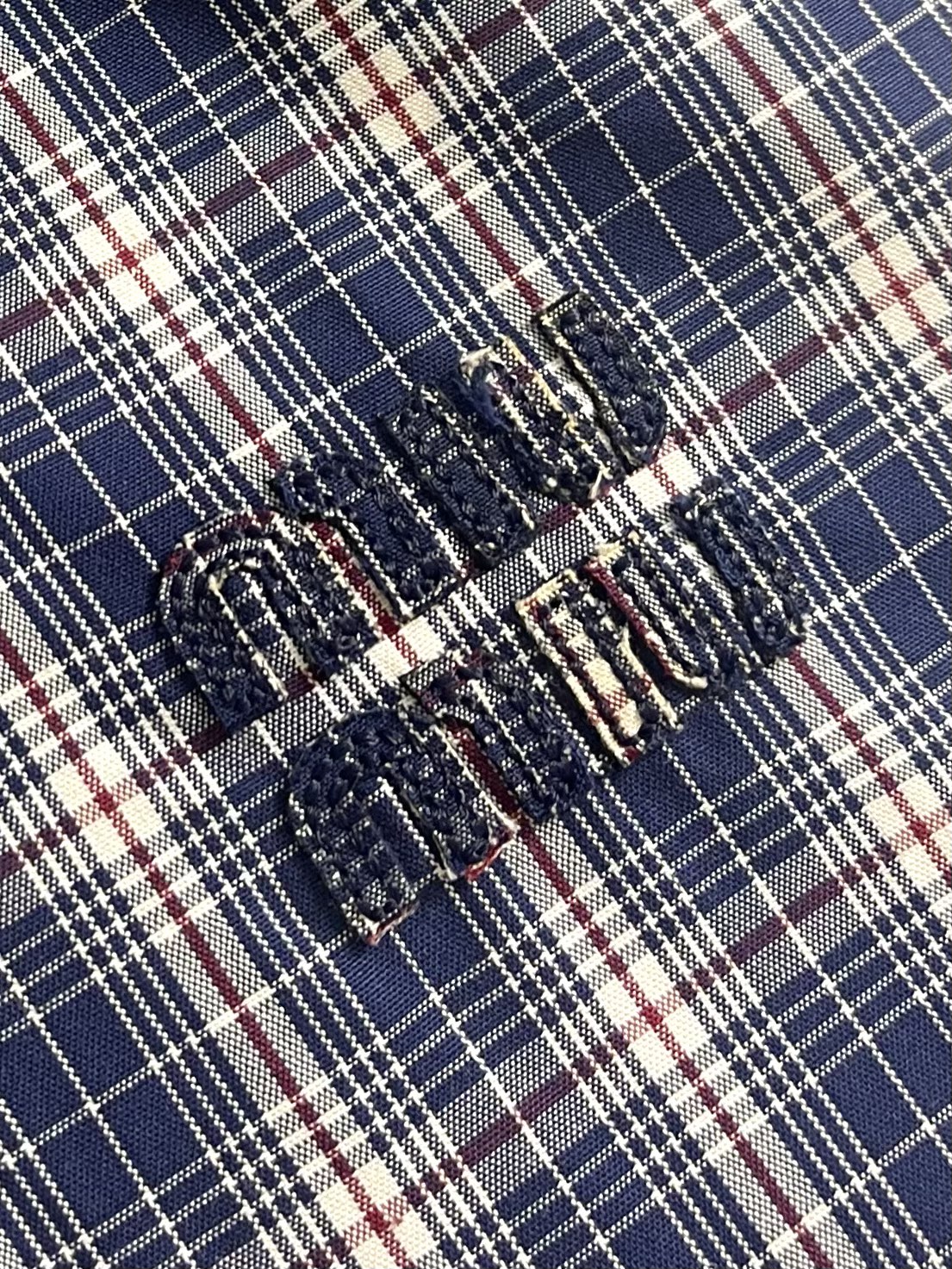 “High-Quality Miu Miu Blue Coats with Embroidered Dots and Unique Design for Men and Women | Full Cotton Material” - 图片 5