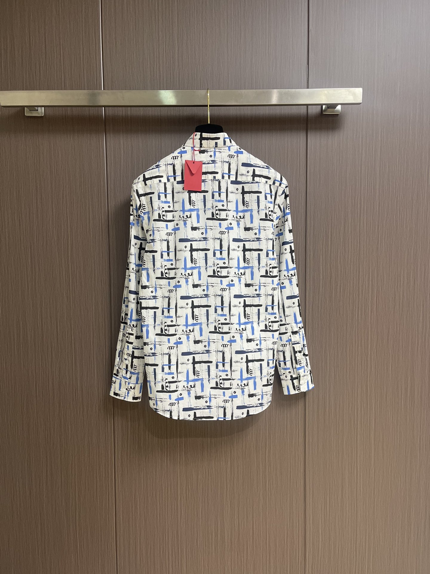“672.kiton 2025SS Long-Sleeve Shirt: Artistic Pen Touch for Stylish Self-Expression” - 图片 2