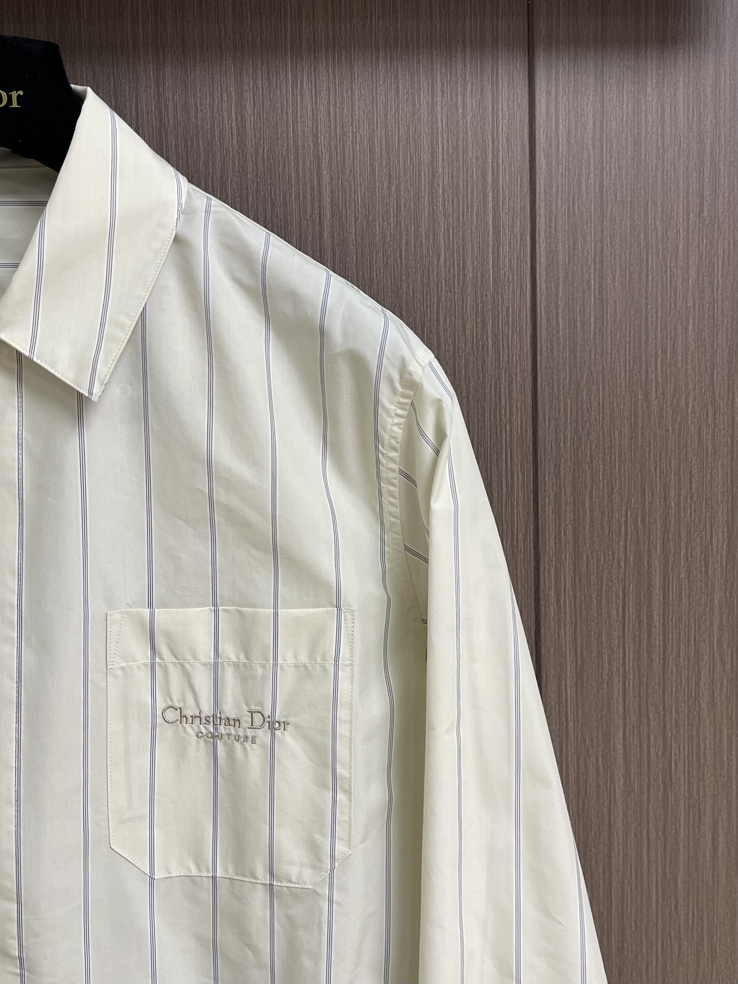 “684Dior 2025FW Long-Sleeved Shirt Coats: Autumn Winter Knitwear with Cistian Couture Embroidery” - 图片 4