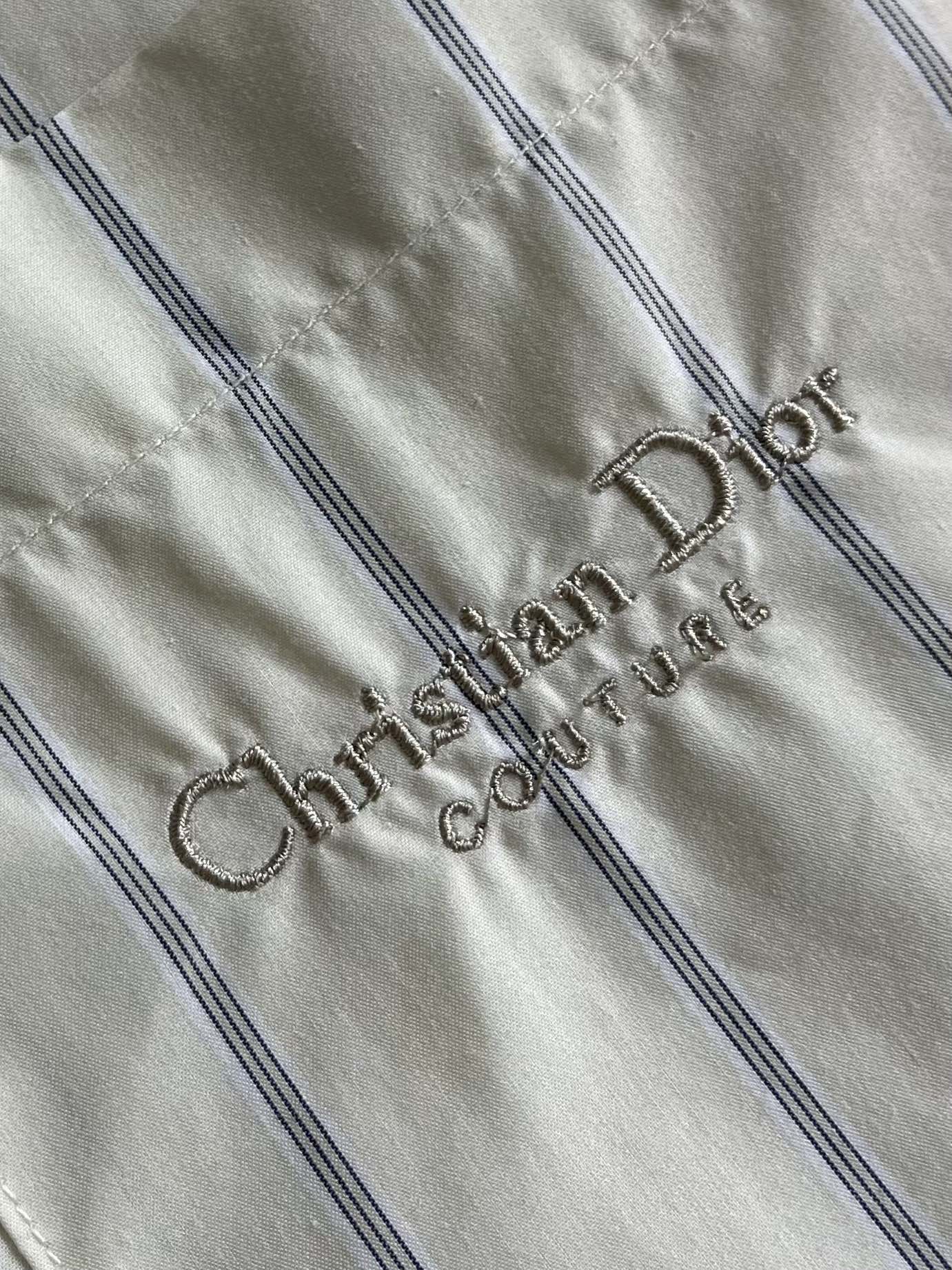 “684Dior 2025FW Long-Sleeved Shirt Coats: Autumn Winter Knitwear with Cistian Couture Embroidery” - 图片 5