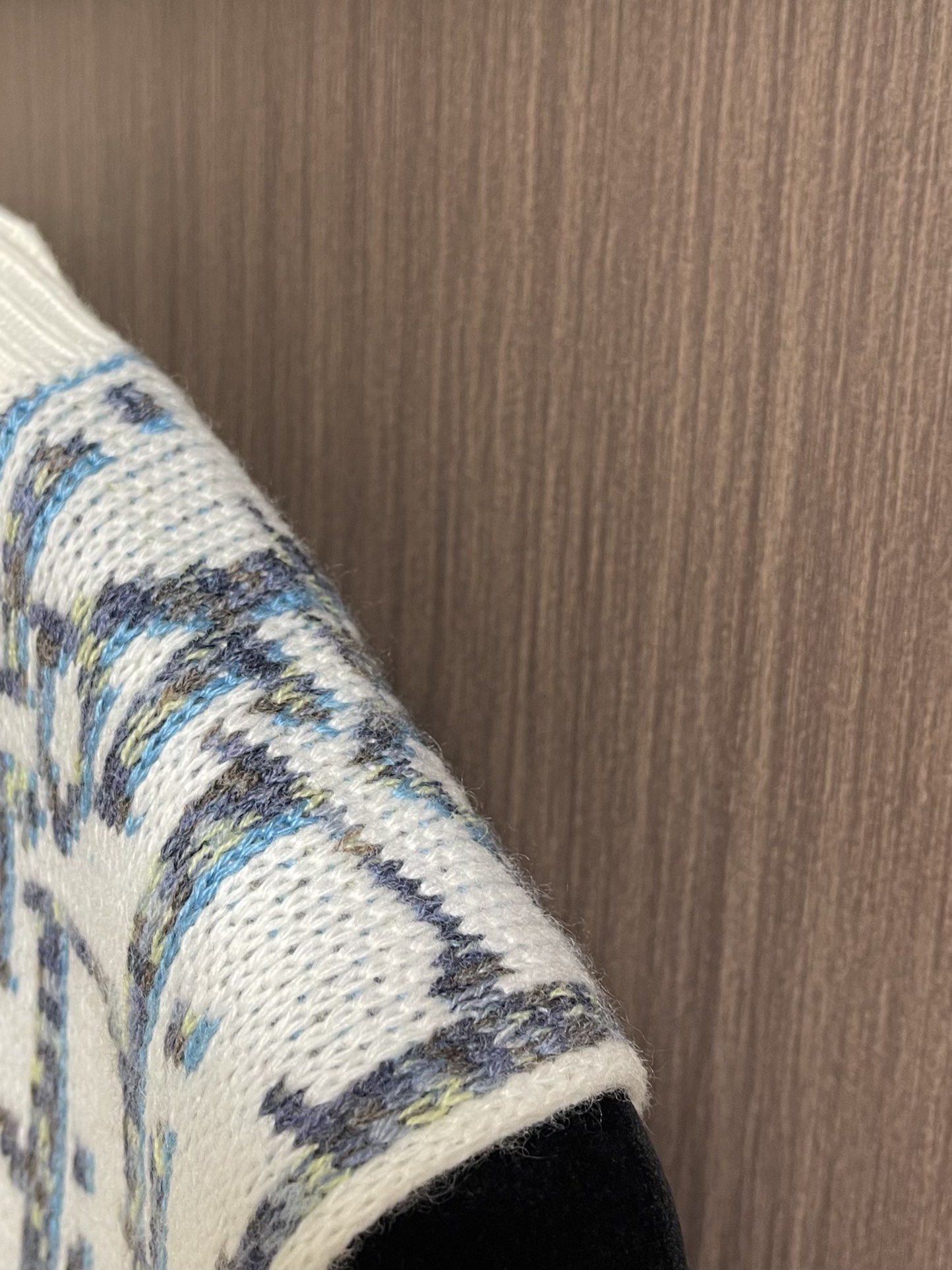 Title: “696Dior 2025s Shirt: Elegant White and Blue Wool with Oblique Stamp, Chorded Collar, XS-L” Summary: New Dior shirt reinterpre - 图片 7