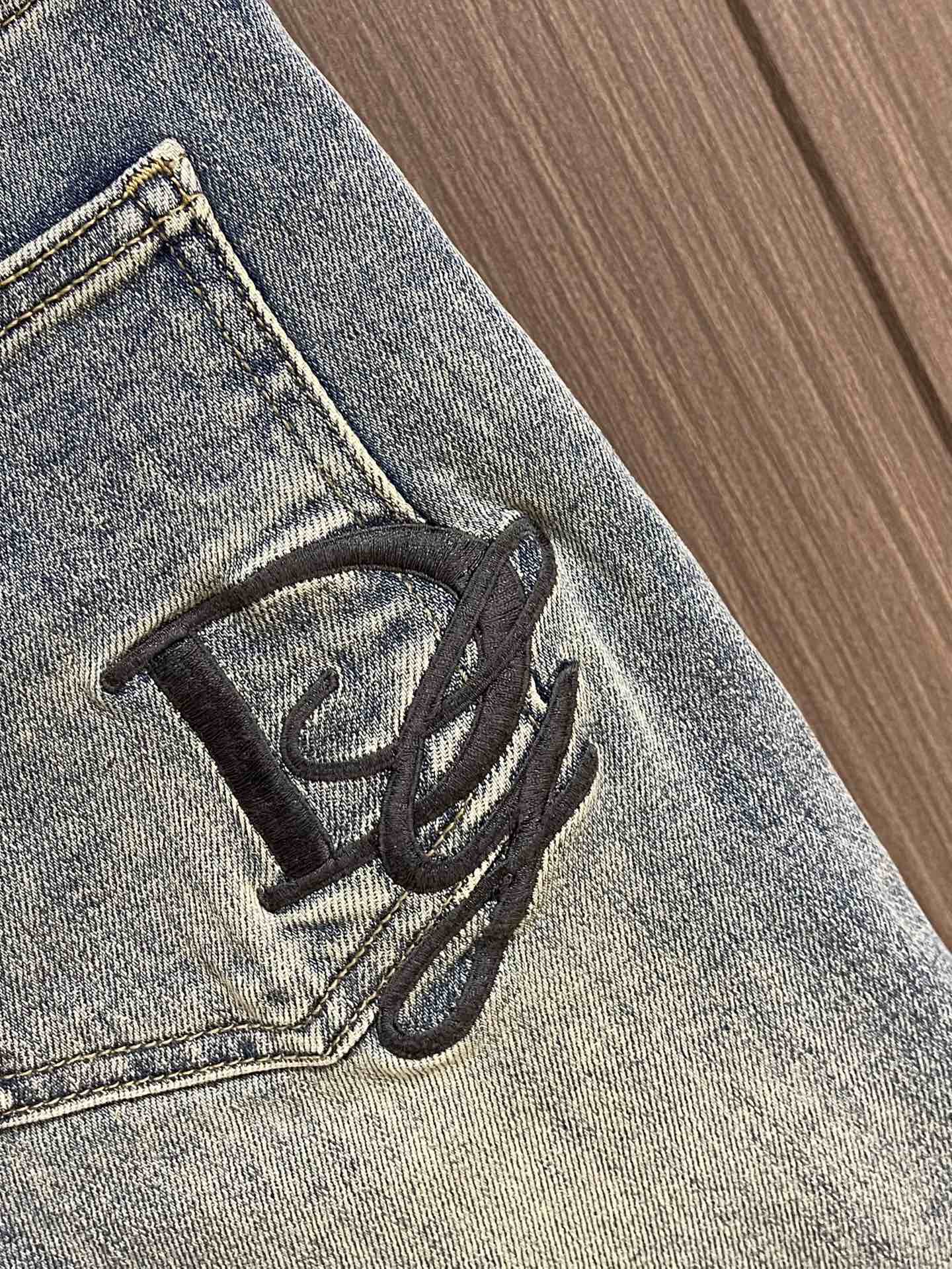 “High-Quality Recreational Cowboy Shorts with Custom Fabric for Comfort and Impeccable Detail | Size 29-36” - 图片 9