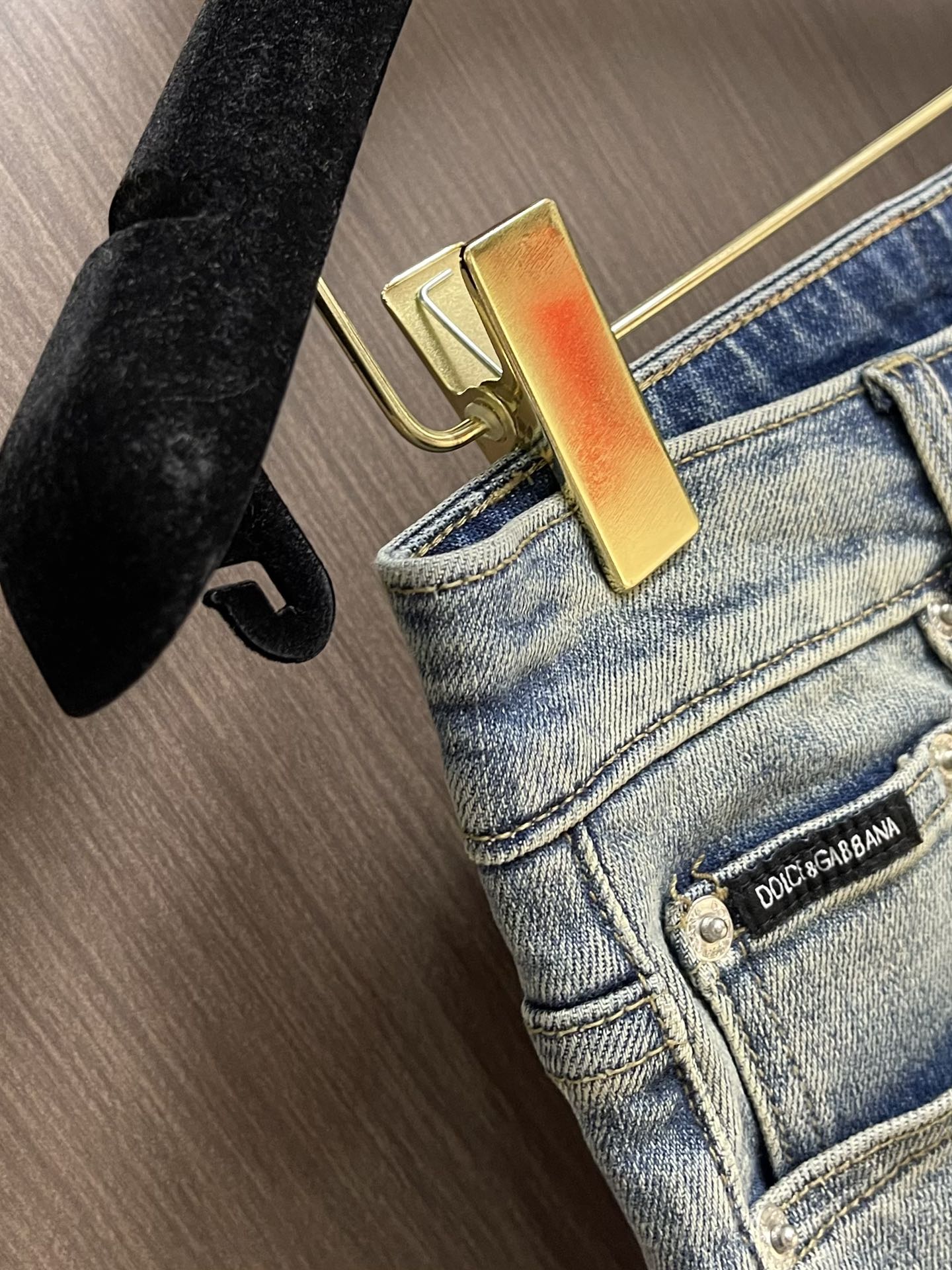 “High-Quality Recreational Cowboy Shorts with Custom Fabric for Comfort and Impeccable Detail | Size 29-36” - 图片 6