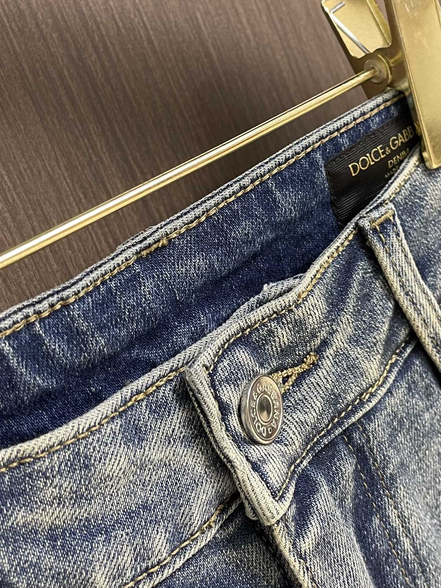 “High-Quality Recreational Cowboy Shorts with Custom Fabric for Comfort and Impeccable Detail | Size 29-36” - 图片 3