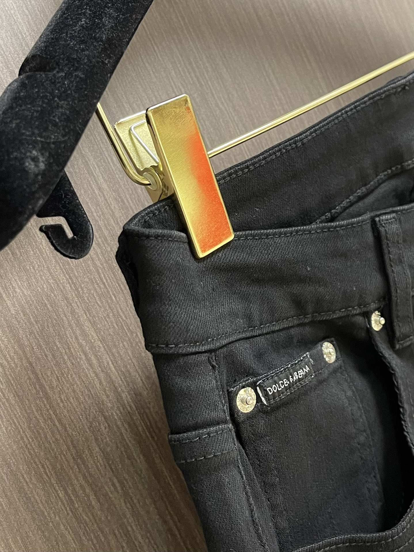 “DG 2025SS Water-Washed Cowboy Fabric Jeans: Perfect for Everyday Life and Leisure, Sizes 29-36” - 图片 6