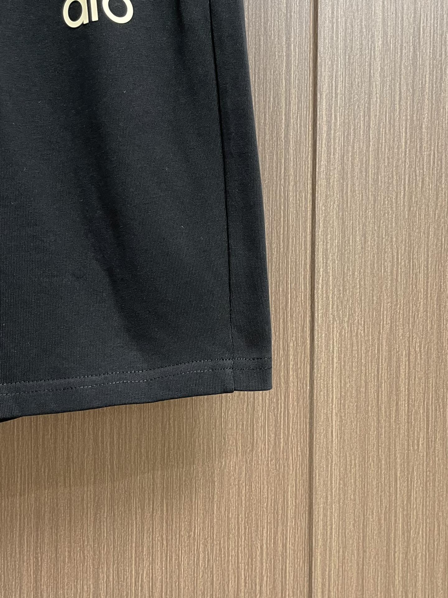 552ALO 2025 Summer Silica Shorts: 3D Design, Heavy Cotton Fabric, Relaxed Fit - 图片 8