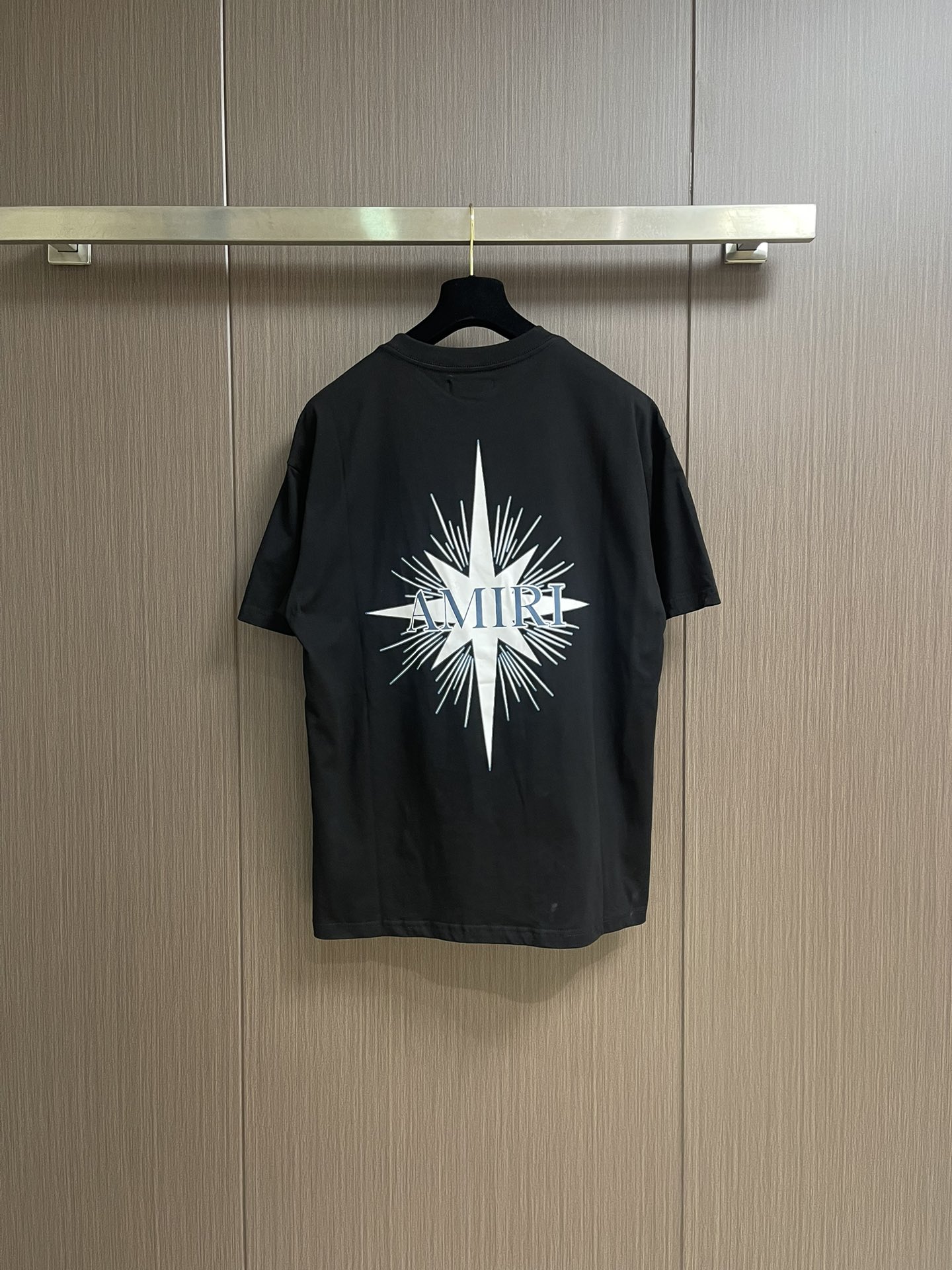 Title: “504AMIRI 2025SS Summer T-shirts: New Star Manlogo Printing & Heavy Fabric, Xinjiang Cotton, S-XL Sizes” Summary: 504AMIRI - 图片 2