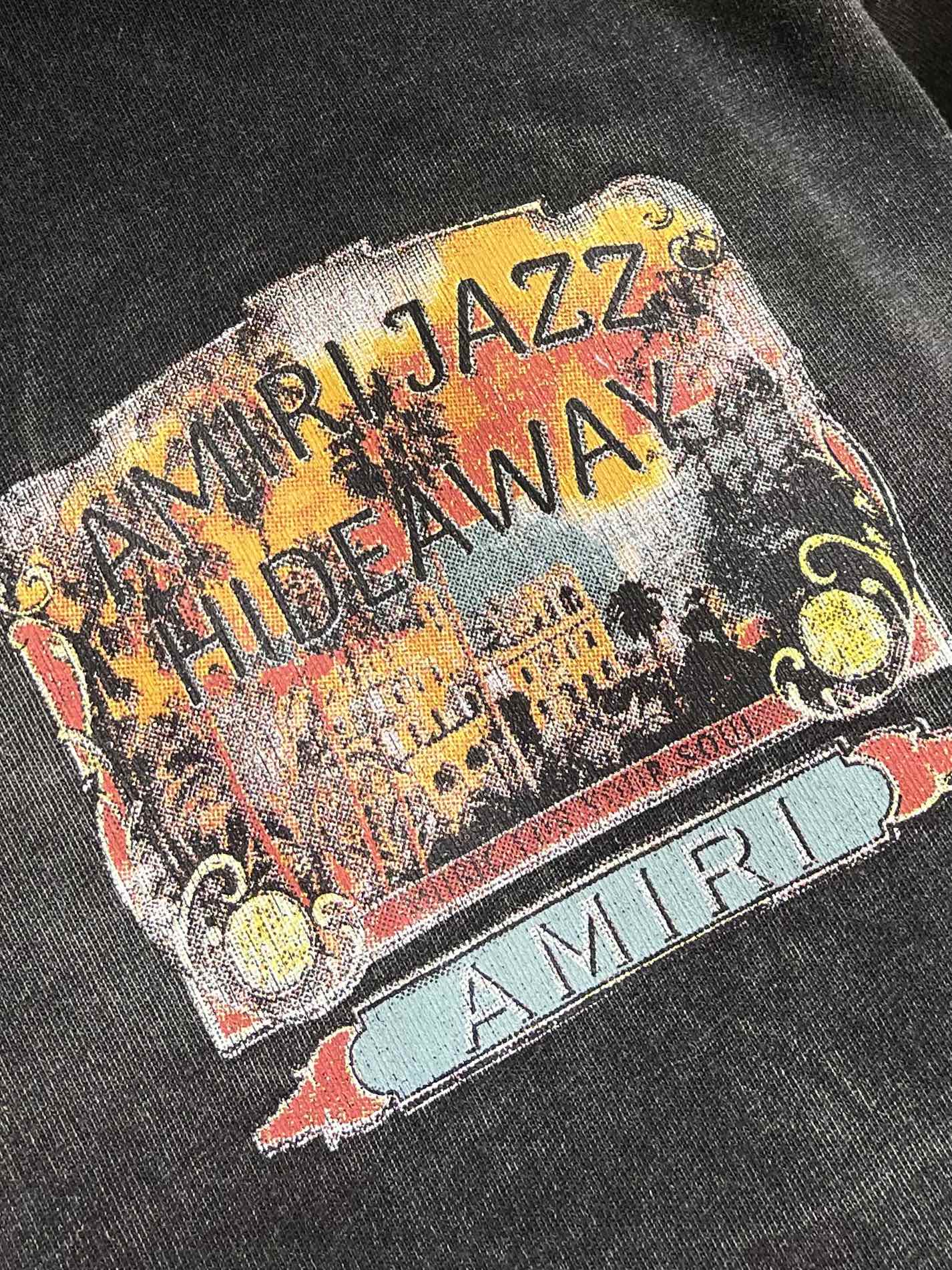 “High-End Unique Short Sleeve T-Shirts in Knitted Cotton Fabric with Faded Retrospect Mark Prints” - 图片 5