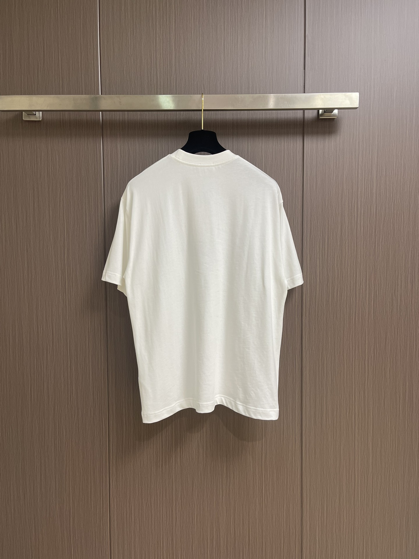 “552Celine Little Logo T-Shirts: Imported Custom Fabric, Soft & Comfortable, Sizes S-XL” - 图片 2