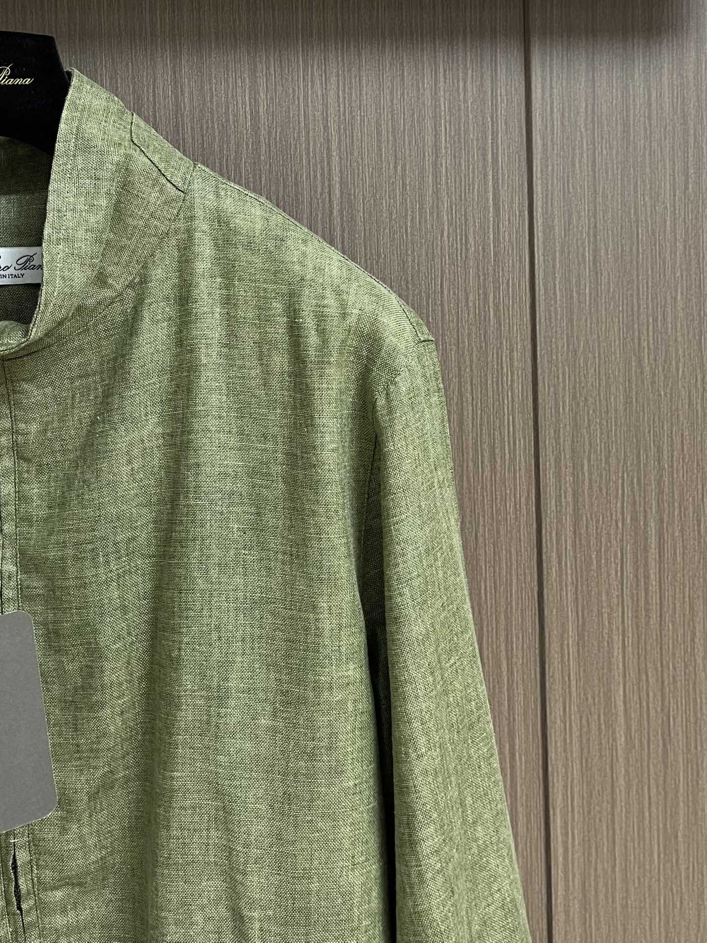 “816LP Loro Piana Linen Coats: Perfect Design for Cosmopolitan Style & Business Leisure, High-Weave Customization” - 图片 4