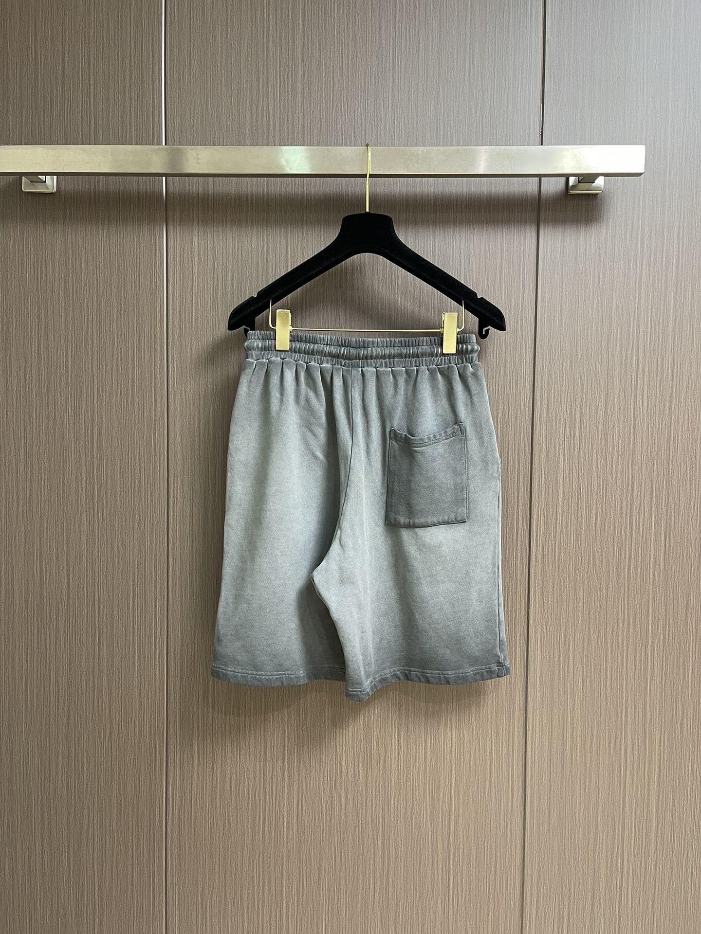 Palenciaga Rubber Logo Shorts: Retro Style with Comfort and Fashion, Sizes S-XXL - 图片 2