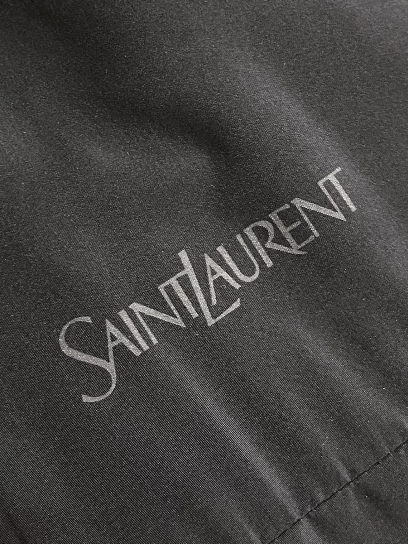 “High-Performance Saint Laurent YSL Stamped Hood Jackets: Durable, Stylish, and Comfortable in Copper Ammonia Fiber Blend” - 图片 5