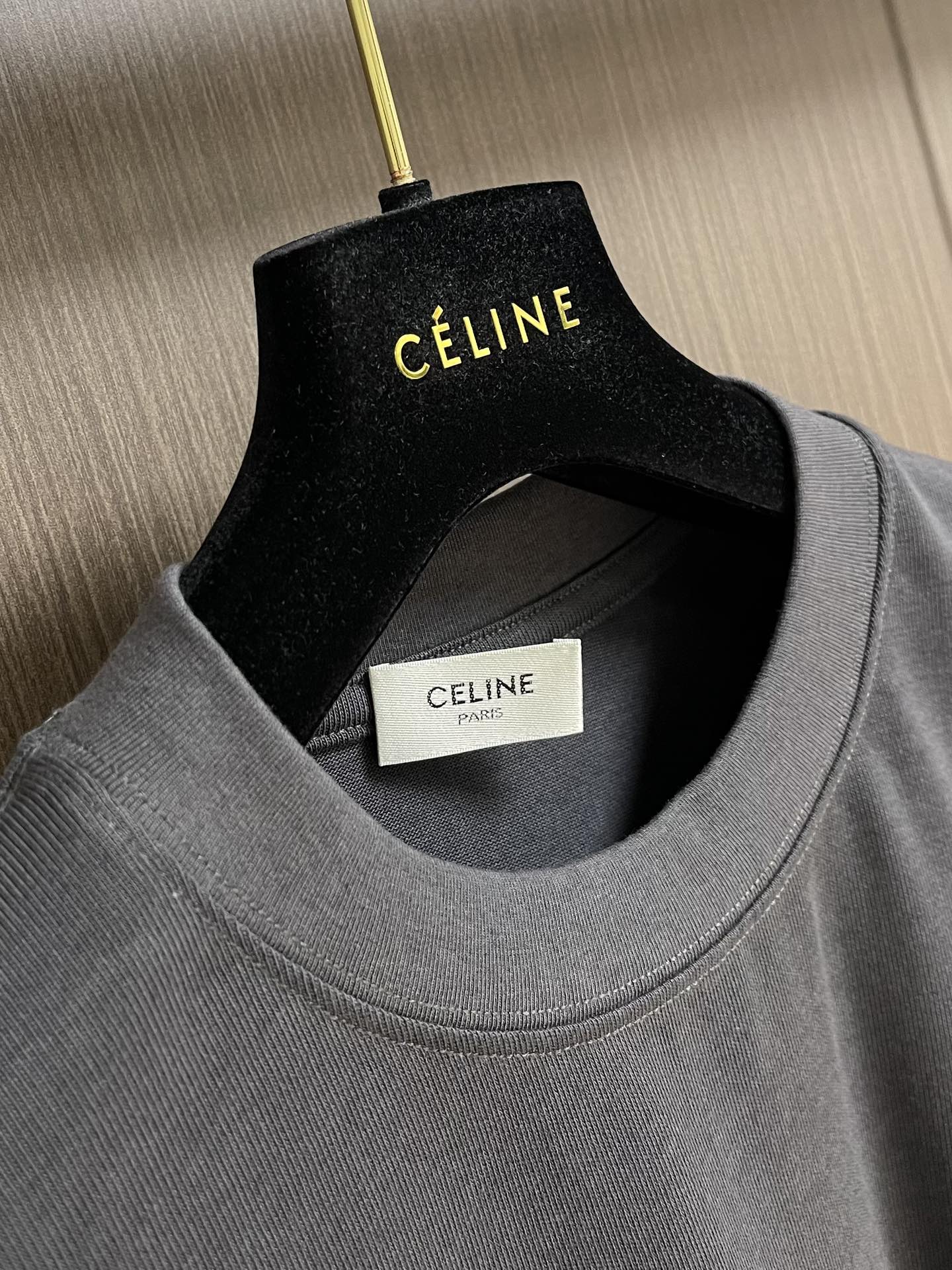Luxurious Celine Logo T-Shirts in Imported Liquid Amino Acid Fabric | Soft, Comfortable, and Breathable | Sizes S-XL - 图片 3