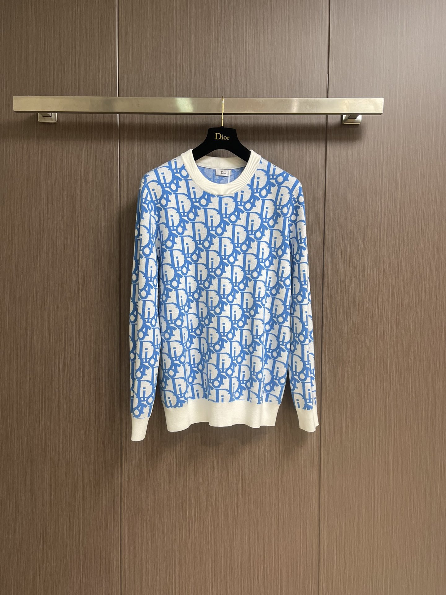 “Dior 2025SS Knitting Sweaters with Oblique Stamps and Wool Bouquets in Various Sizes”
