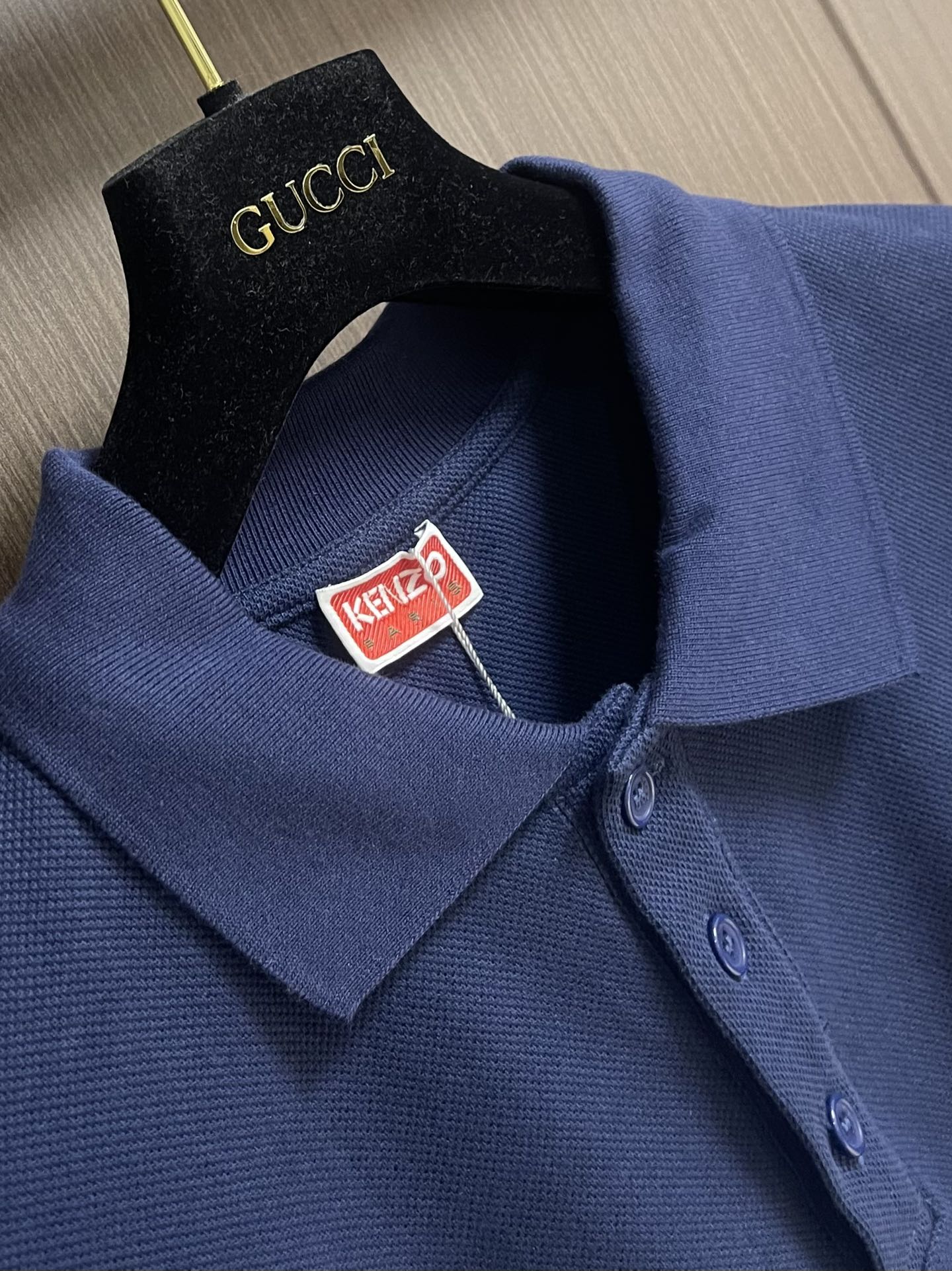 “KENZO 2025 Seagull Embroidered Polo: Oversized, Lightweight Cotton, Unisex Sizes M-3XL” - 图片 6