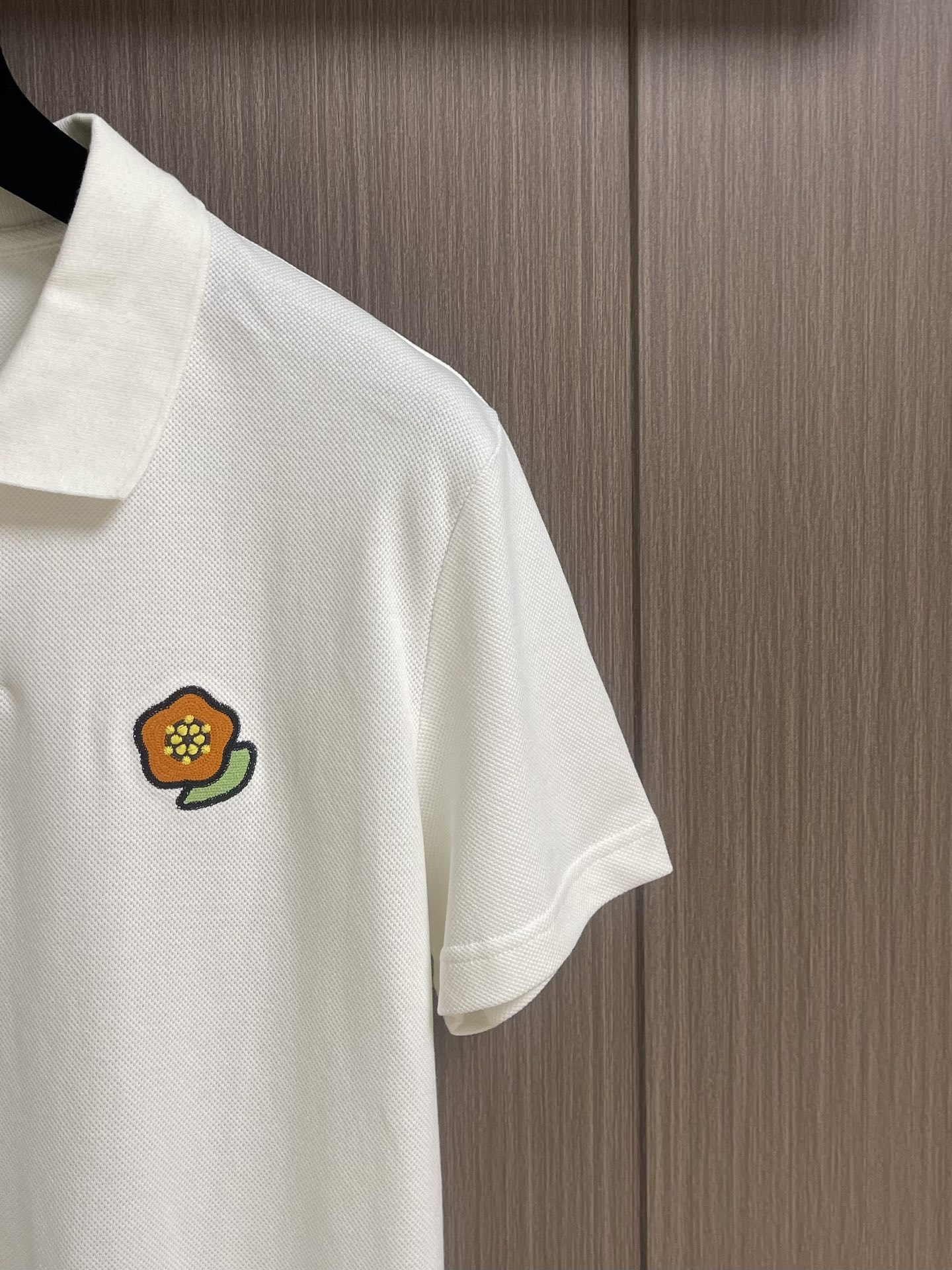 New Kenzo 2025 Short-Sleeve Polo with Seagull Embroidery, Oversized, 220g Cotton, Water-Treated, Unisex, Sizes M-3XL. - 图片 4