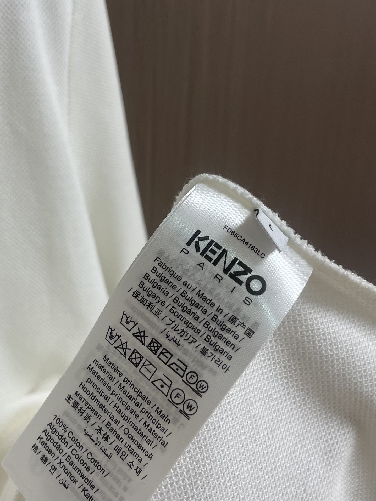 New Kenzo 2025 Short-Sleeve Polo with Seagull Embroidery, Oversized, 220g Cotton, Water-Treated, Unisex, Sizes M-3XL. - 图片 7