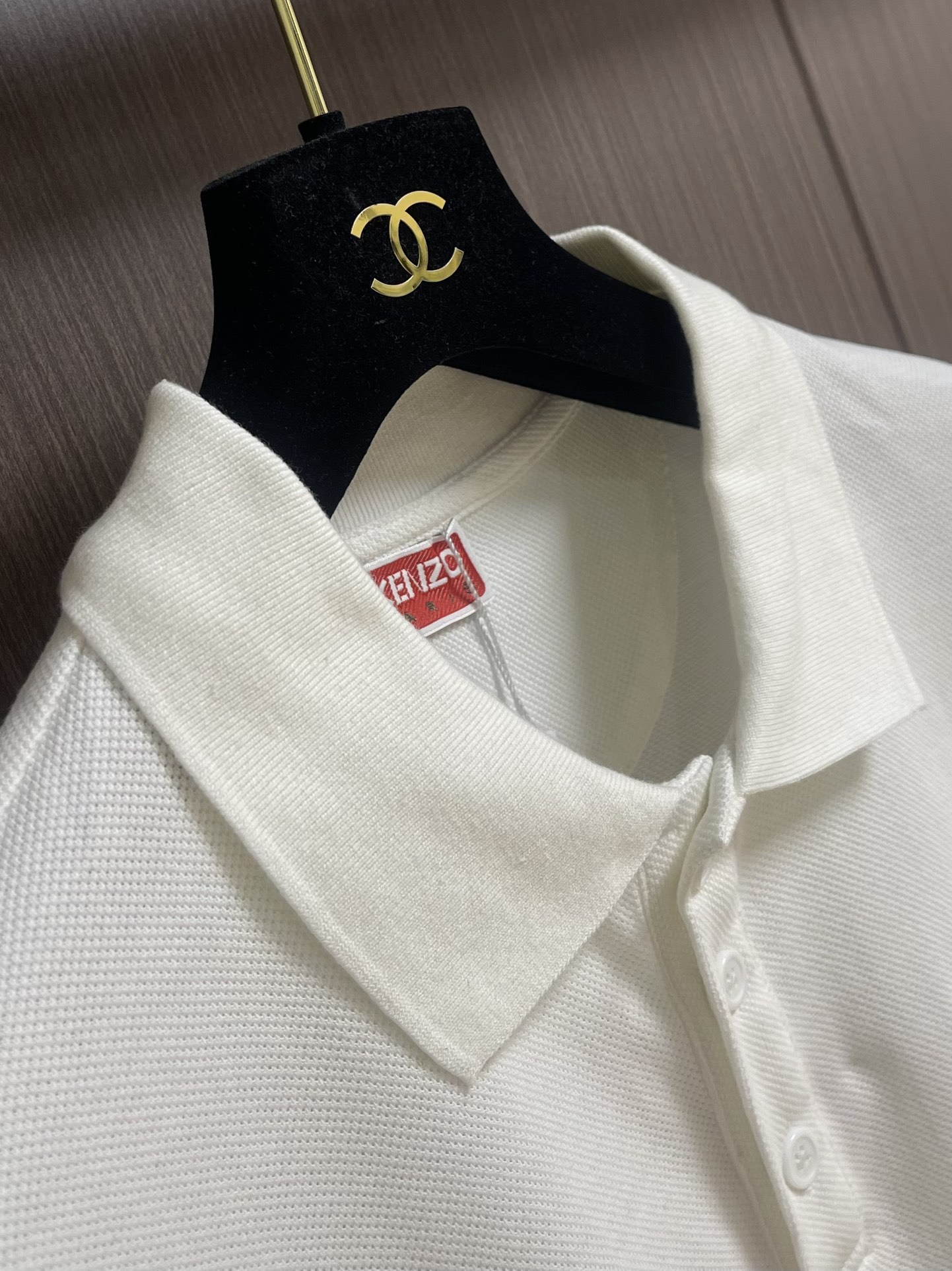 New Kenzo 2025 Short-Sleeve Polo with Seagull Embroidery, Oversized, 220g Cotton, Water-Treated, Unisex, Sizes M-3XL. - 图片 6