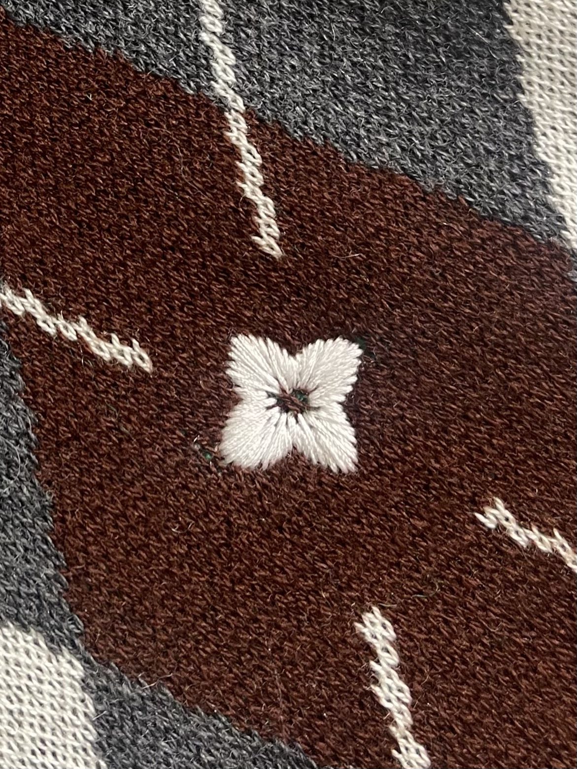 Title: Handmade Crude-Shaped Knitted Sweaters from Germany with Unique Features and Embroidery Summary: German-imported knitted sweaters with unique designs, handmade embroidery, and special - 图片 6