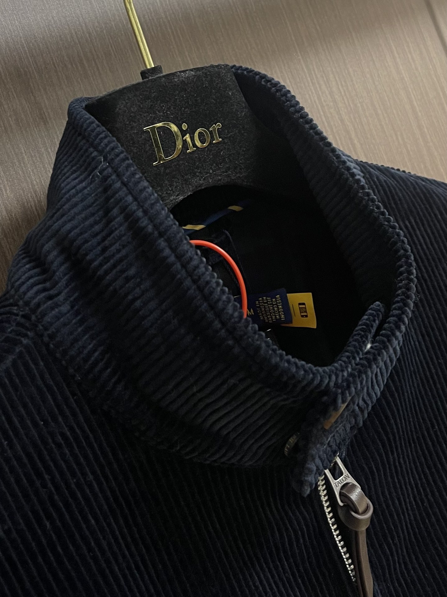 Title: Ralph Lauren Custom Embroidered Lantern Jacket in Dark Blue with Fine Red Detail – Size S-XL - 图片 3