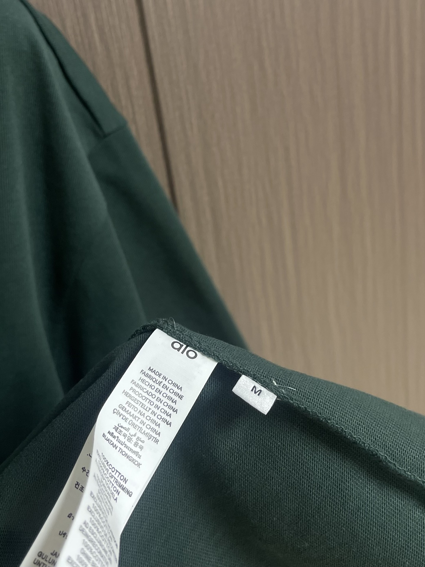 “Premium Quality 864The Alo 2025SS New T-Shirt Suit with Custom Fabric” - 图片 7