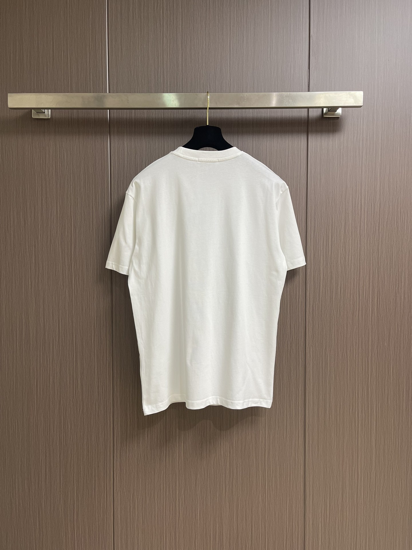 “864Loewe 2025s Cotton T-Shirt Suit with Graphic Embroidery for Men and Women” - 图片 2