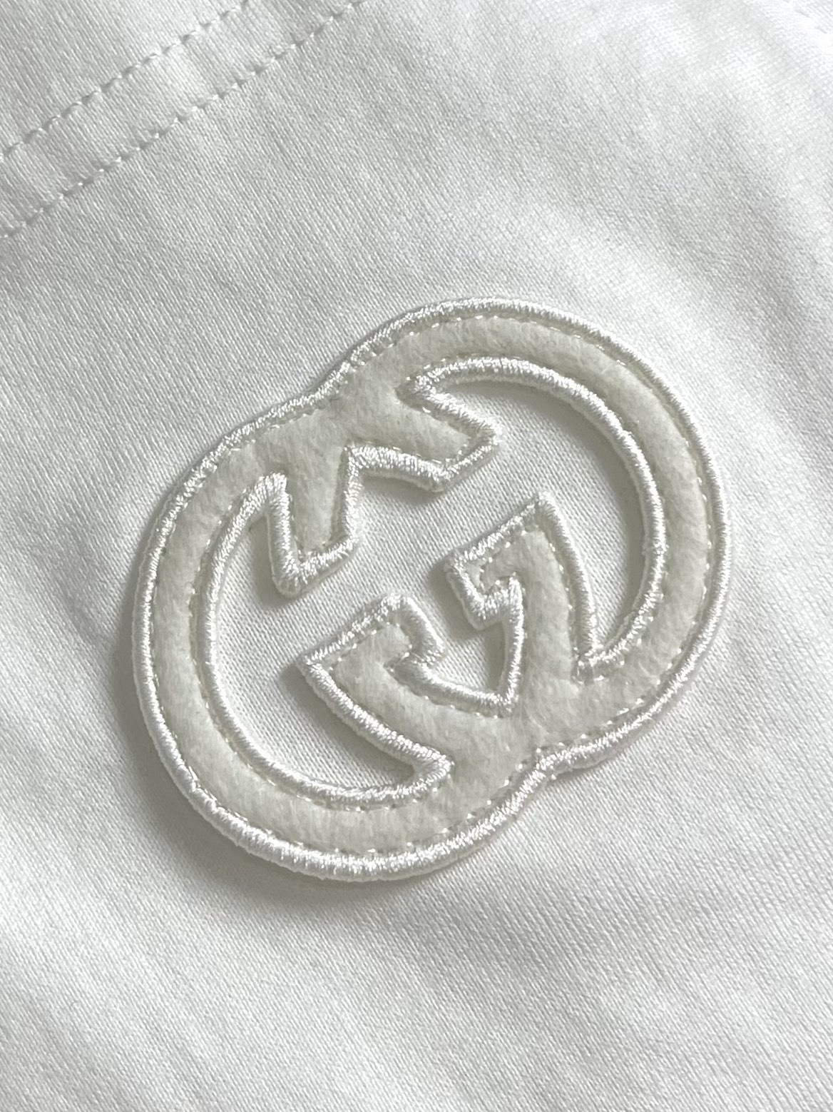 
GUCCI 2025SS新款短袖T恤，简约百搭款。客供进口纯棉面料，胸前口袋刺绣logo，不仅挺括，保