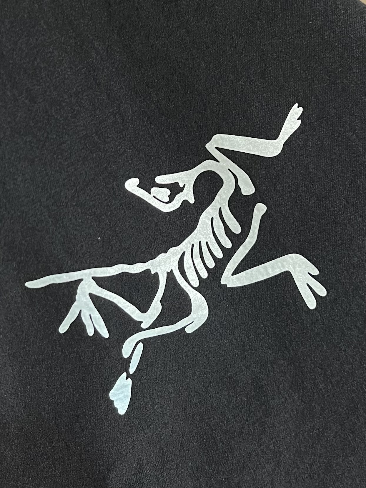 
Aycteryx 始祖鸟 2025fw 印花logo休闲裤 高端32s双纱380克客供面料，重磅面料 