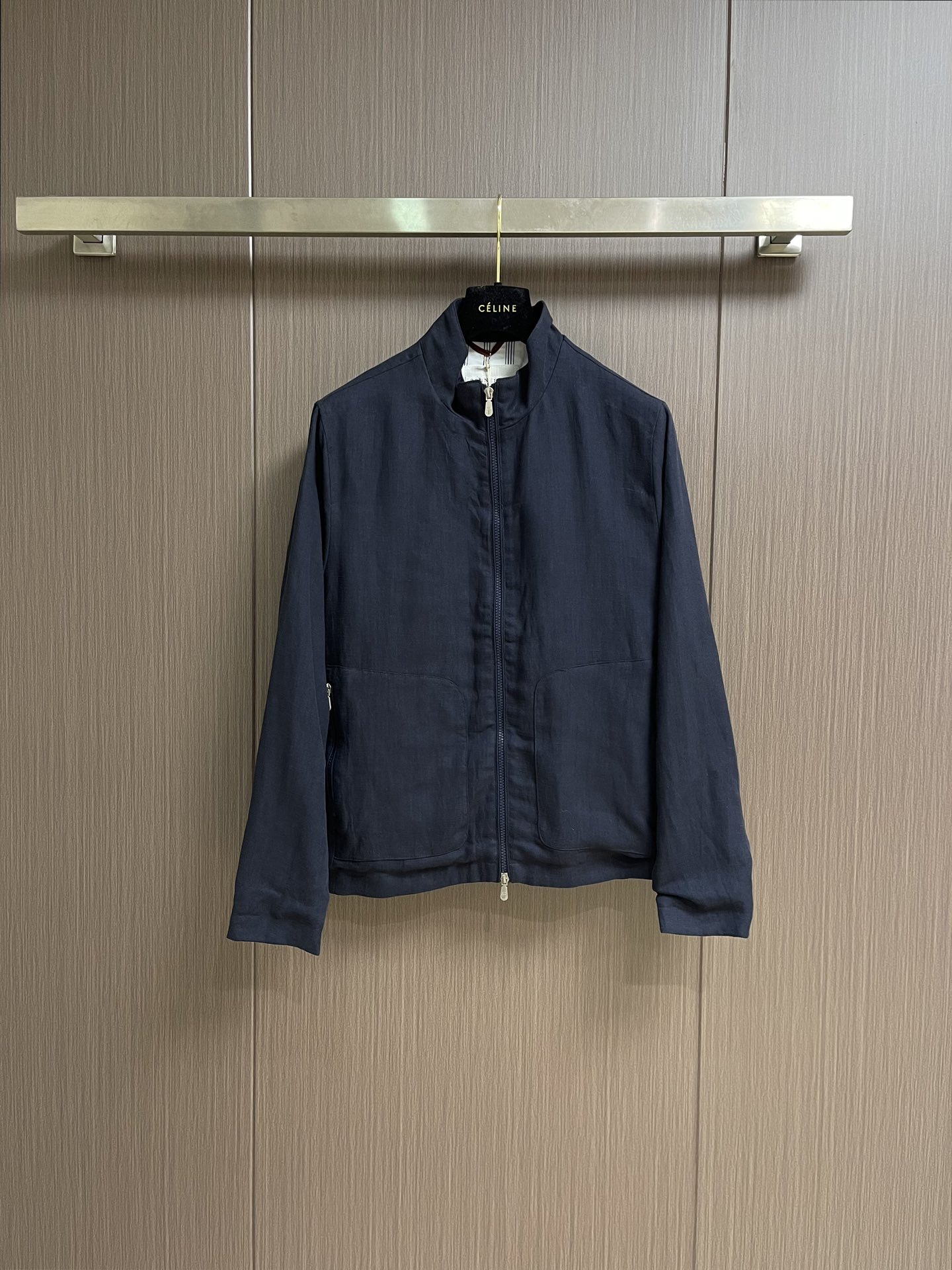 
BC 2025s春夏新款轻薄亚麻外套，男士刺绣徽标商务休闲夹克外套！选用客供定织定染轻薄天丝亚麻面料打