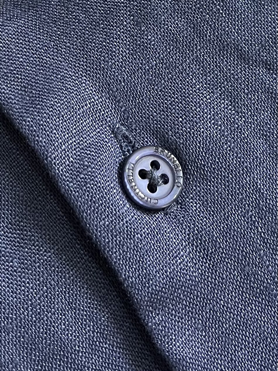 
BC 古巴领口袋长袖纯亚麻衬衣！带你领略复古与现代的完你玩转色彩的一款亚麻长袖衬衫 经典独特设计的古巴